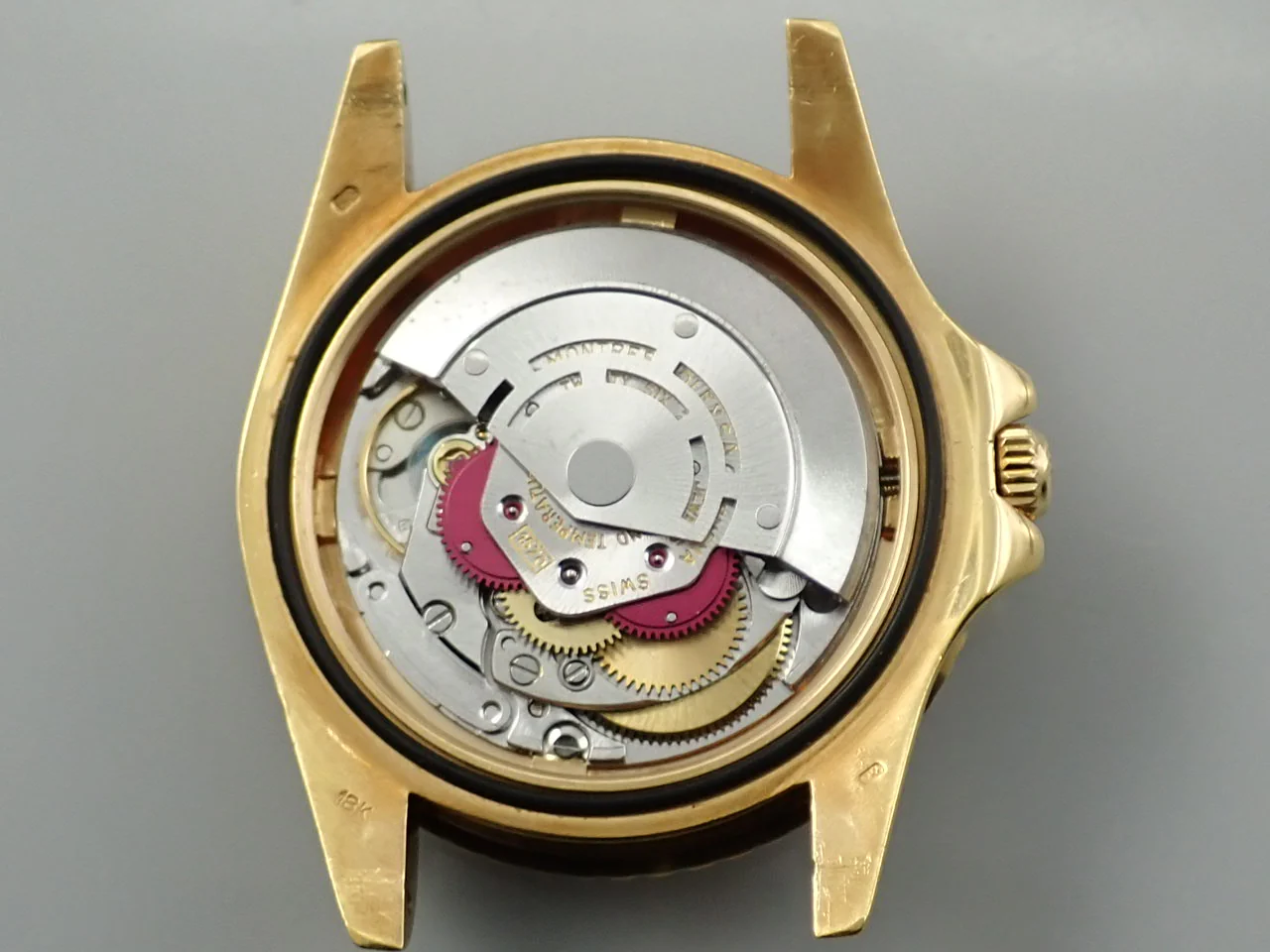 ロレックス GMTマスター Ref.1675/8 イエローゴールド ブラウン文字盤 ジュビリーブレスレット 中古 M67P9045 - Image 14