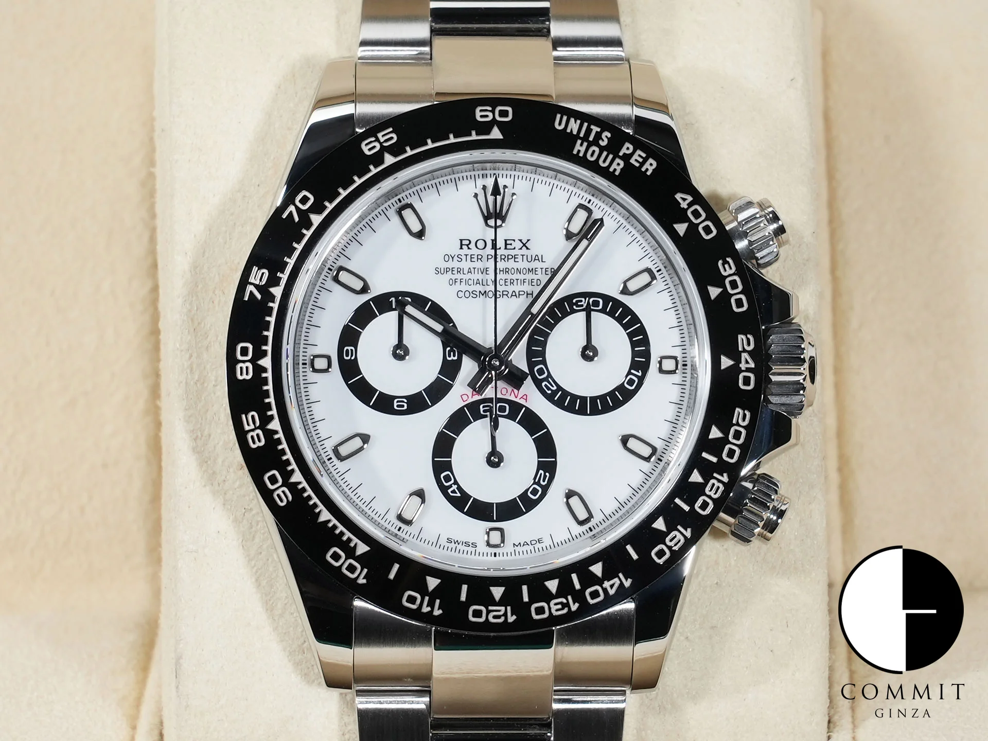 ロレックス デイトナ Ref.116500LN ステンレススチール ホワイト文字盤