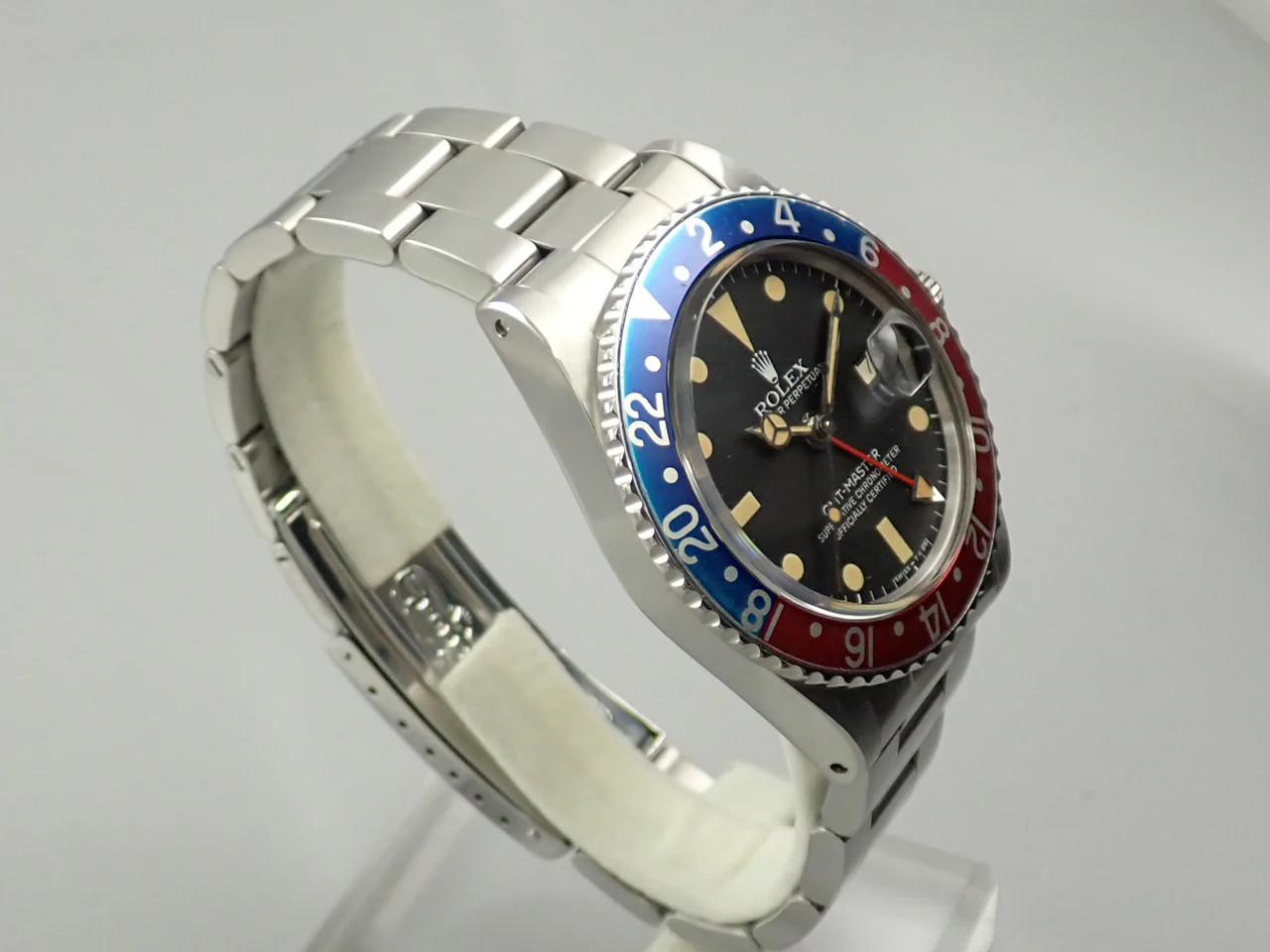 ロレックス GMTマスター Ref.1675 ステンレススチール ブラック文字盤 オイスターブレスレット - Image 5