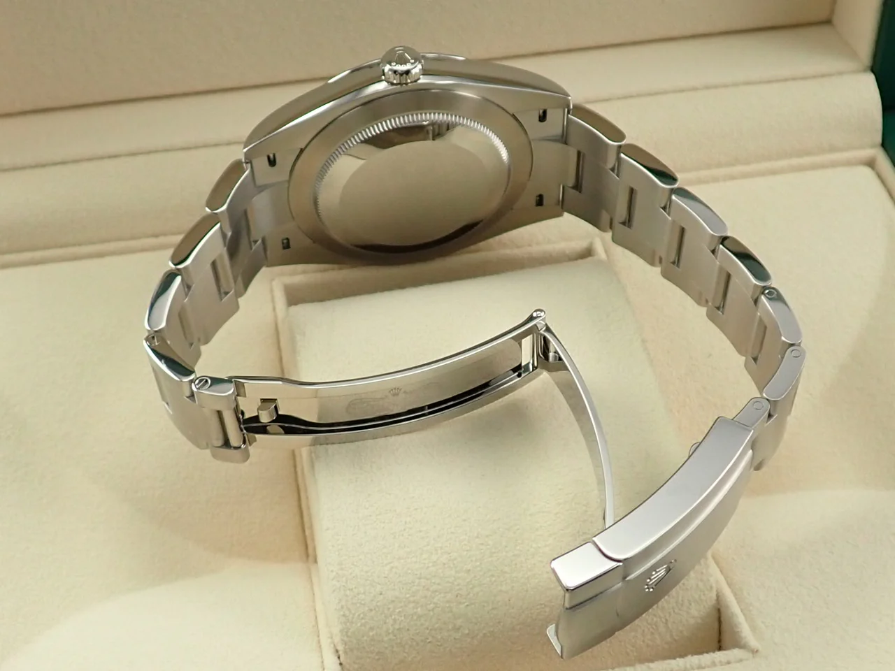 ロレックス オイスターパーペチュアル41 Ref.124300 ステンレススチール ブライトブルー文字盤 - Image 7