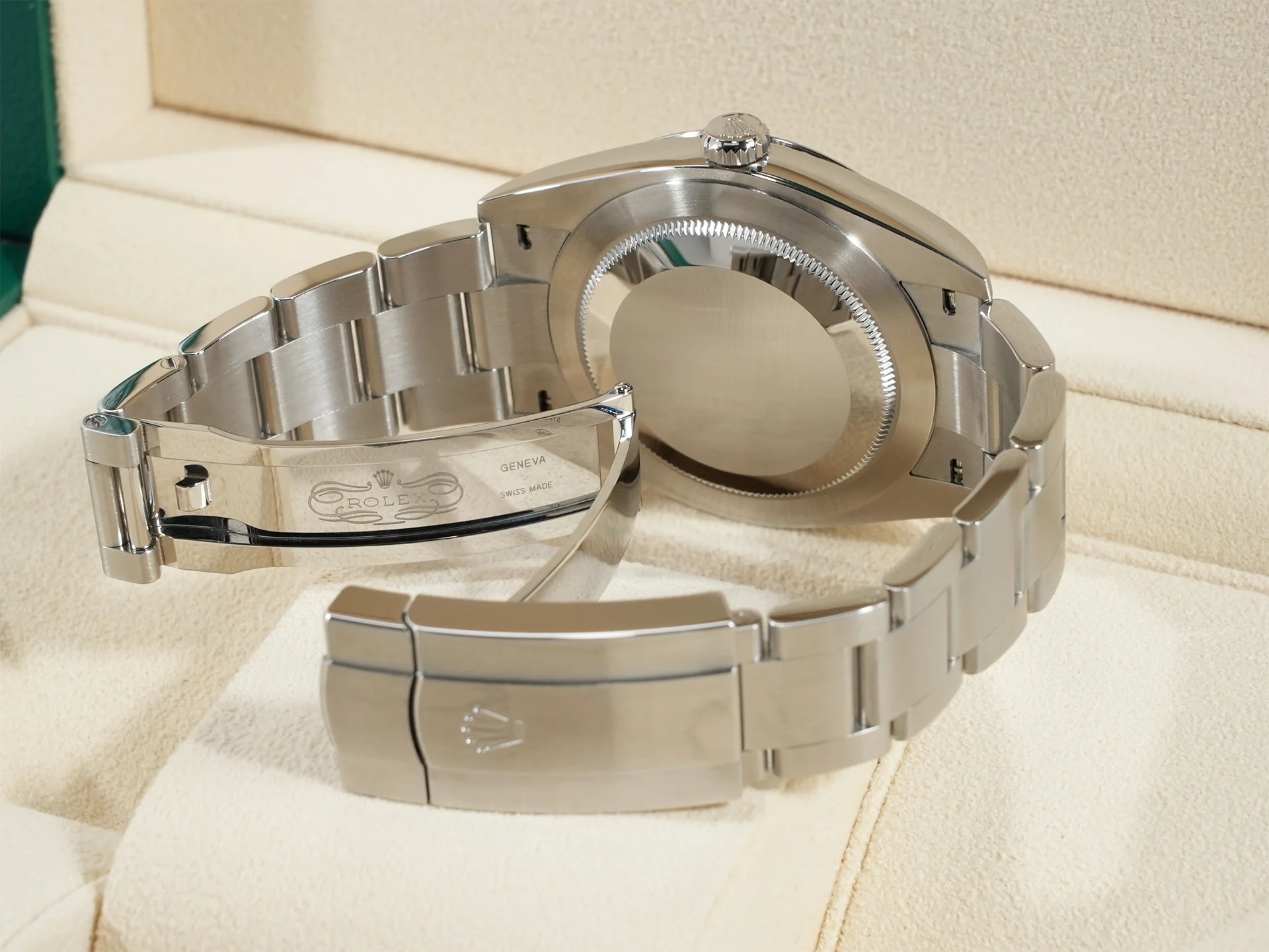 ロレックス オイスターパーペチュアル41 Ref.124300 ステンレススチール ブライトブルー文字盤 - Image 8