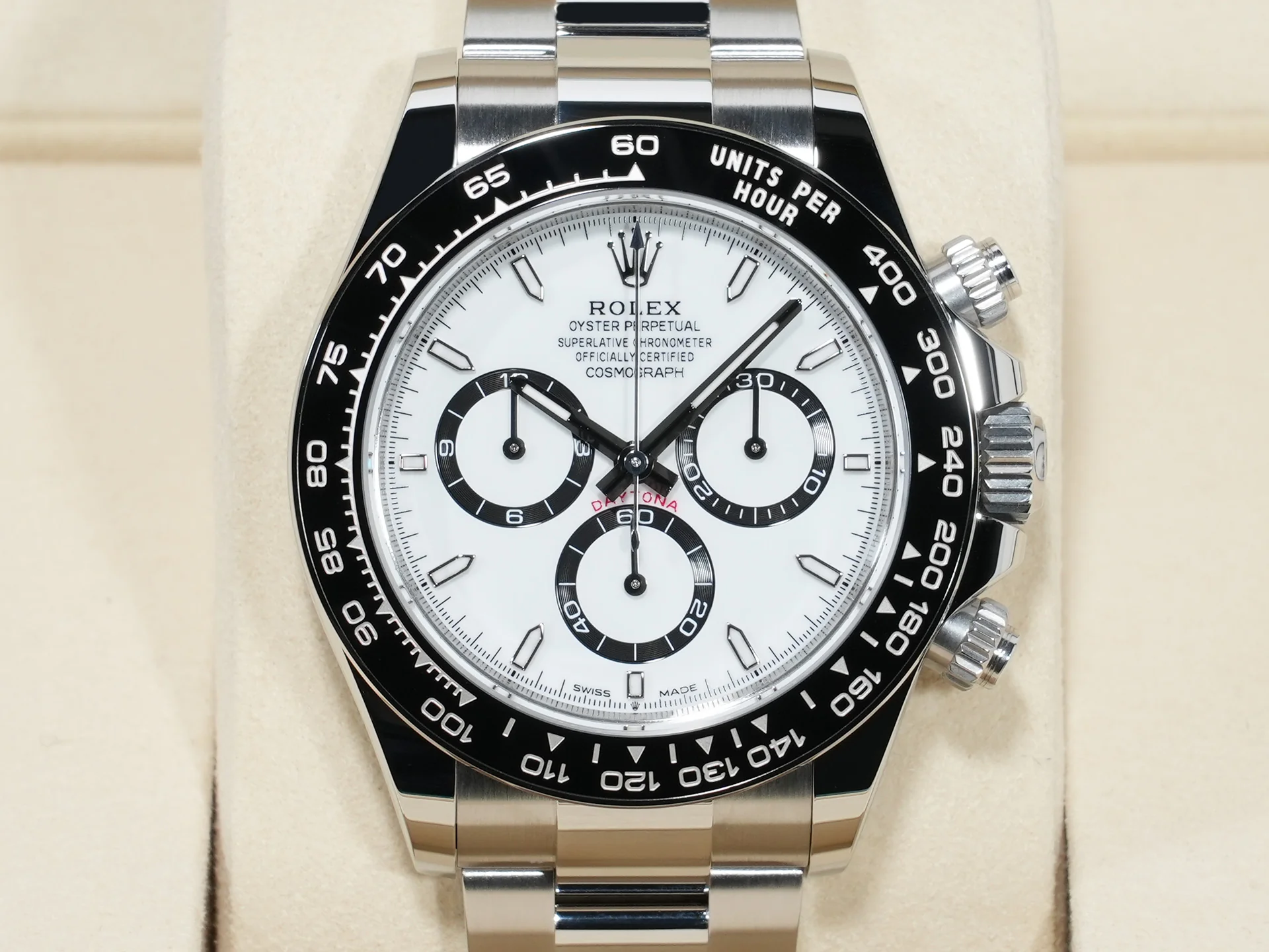 ロレックス デイトナ Ref.126500LN ステンレススチール ホワイト文字盤 未使用 mbtutsa4 - Image 2