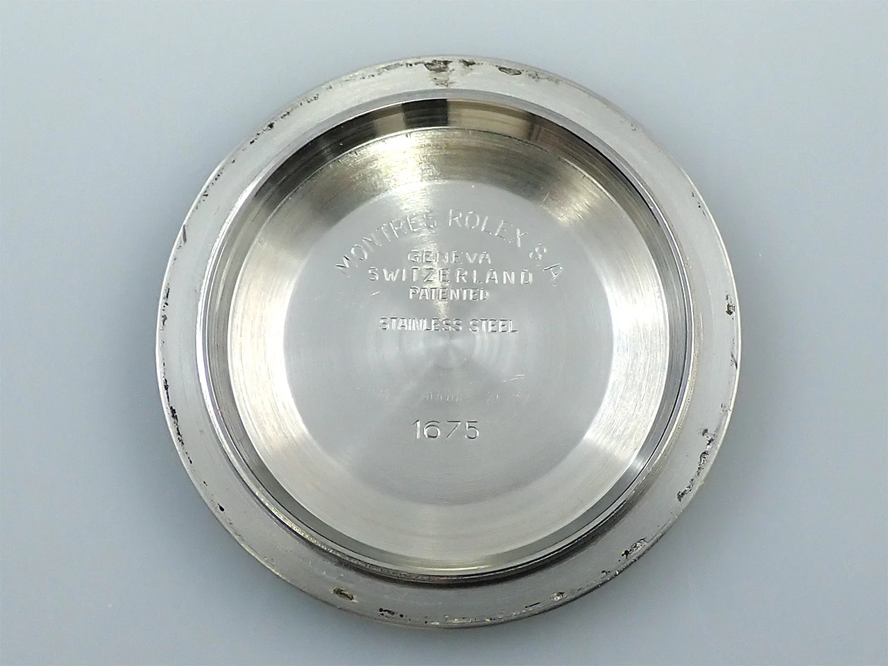 ロレックス GMTマスター Ref.1675 ステンレススチール ブラック文字盤 オイスターブレスレット - Image 12