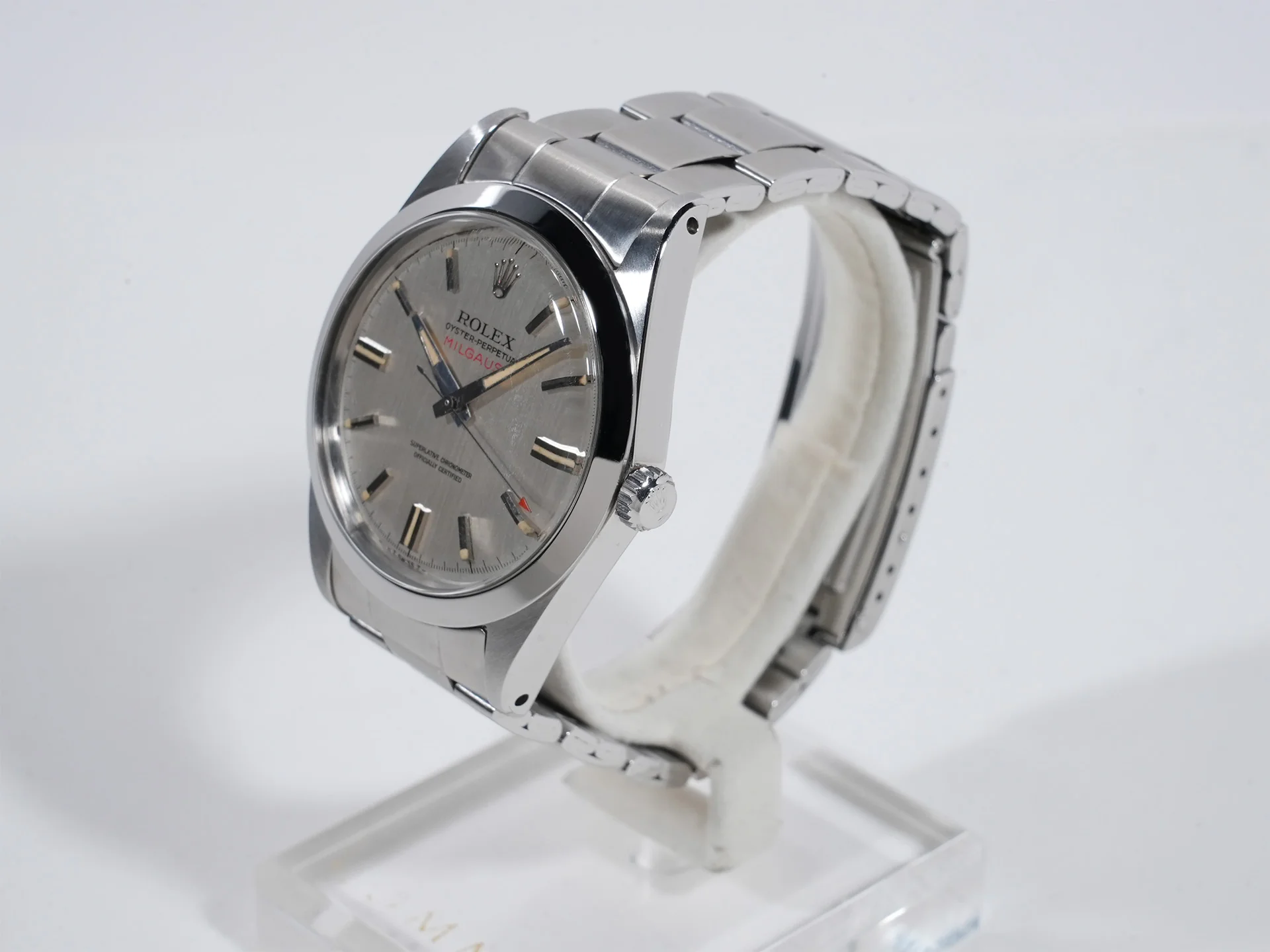 ロレックス ミルガウス Ref.1019 ステンレススチール シルバー文字盤 中古 mdgnoxii - Image 4