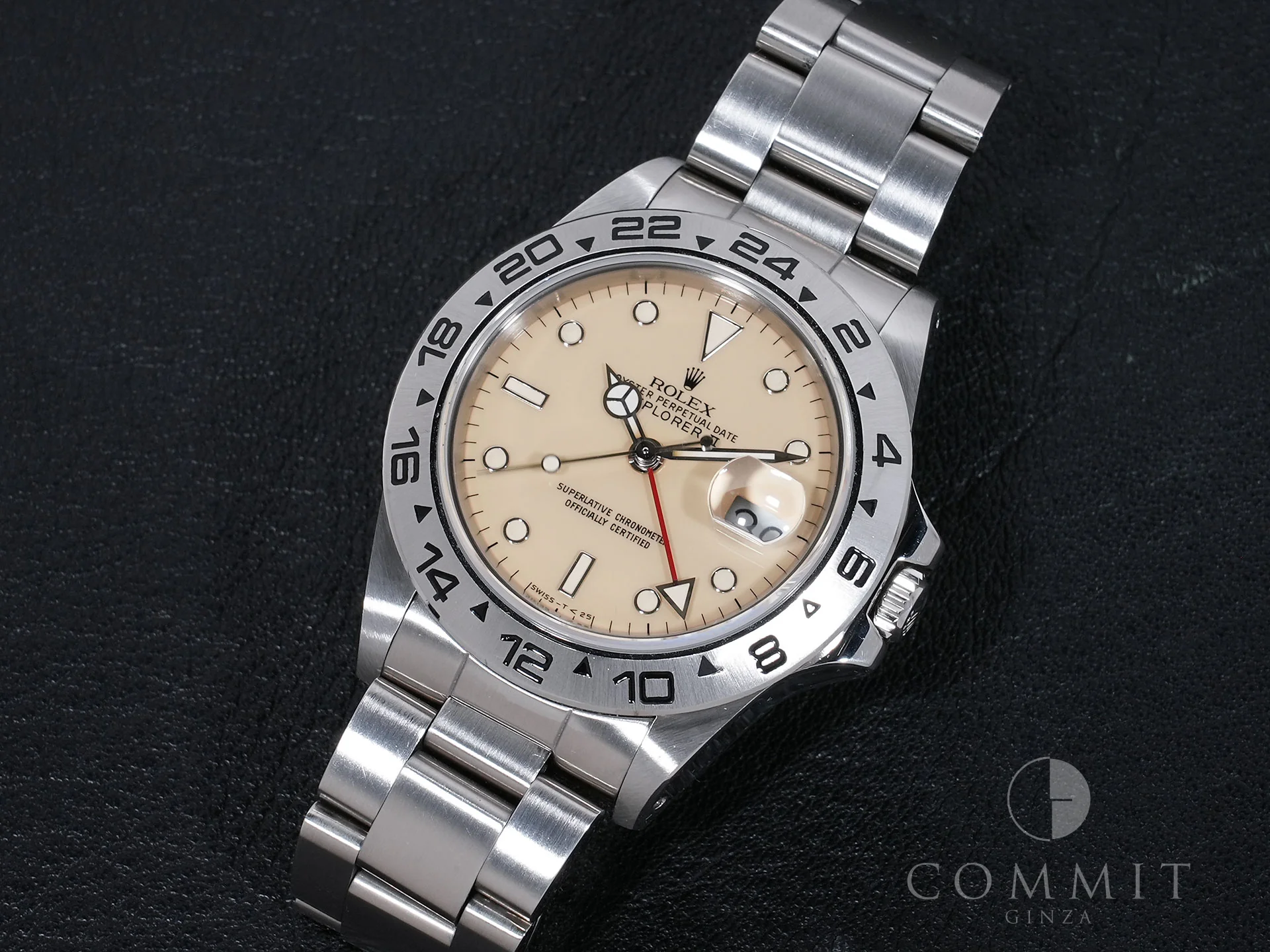 ロレックス エクスプローラーII Ref.16550 ステンレススチール アイボリー文字盤 - Image 11