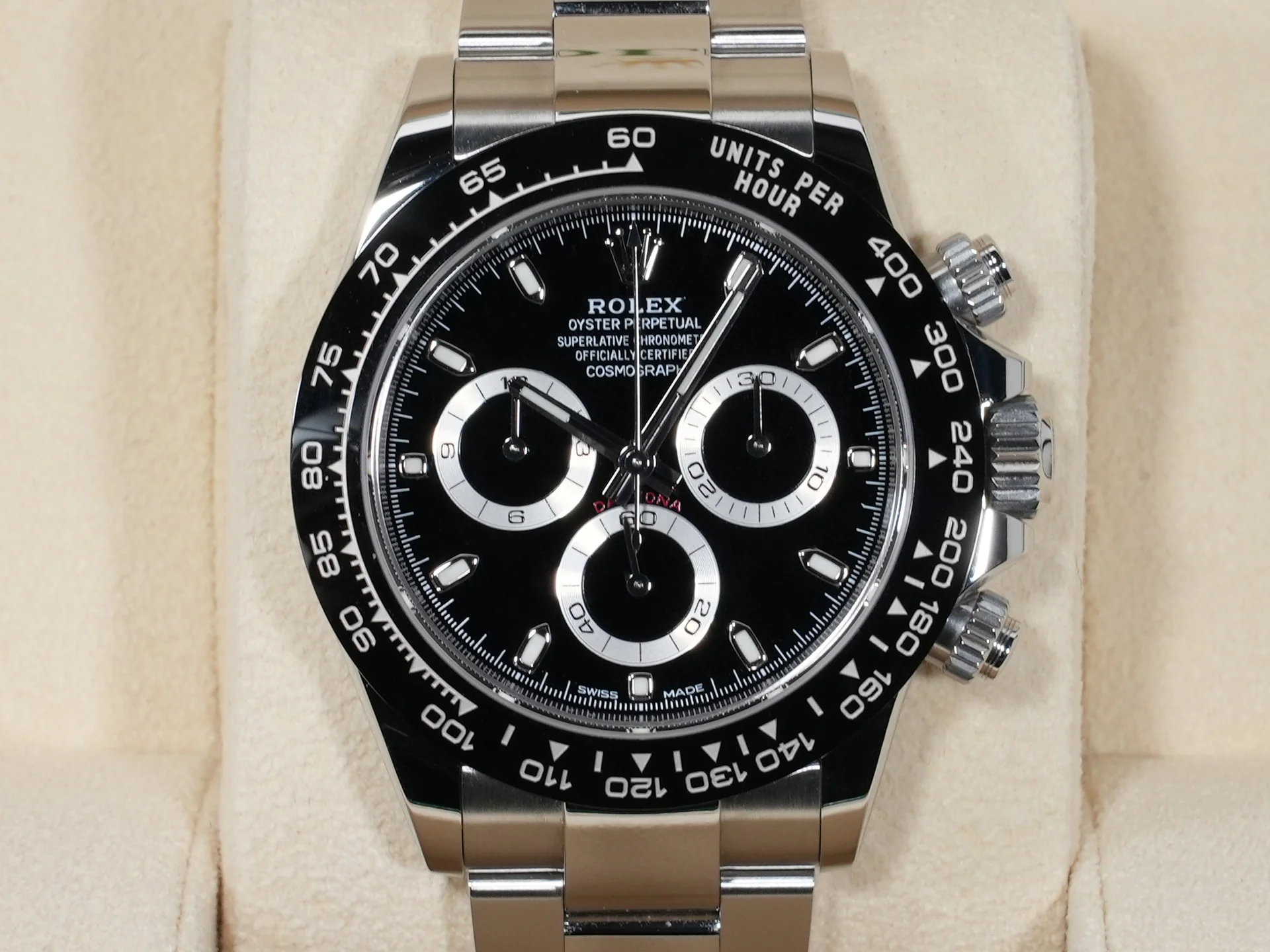 ロレックス デイトナ Ref.116500LN ステンレススチール ブラック文字盤 - Image 2
