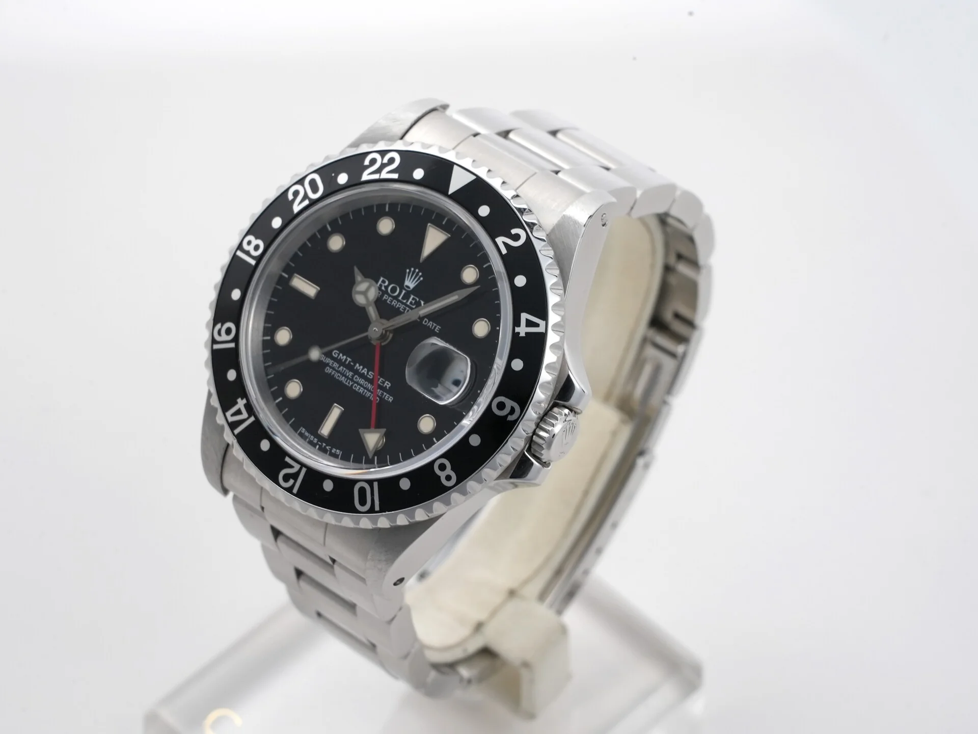 ロレックス GMTマスター Ref.16700 ステンレススチール ブラック文字盤 オイスターブレスレット 美中古 mgepb36z - Image 4