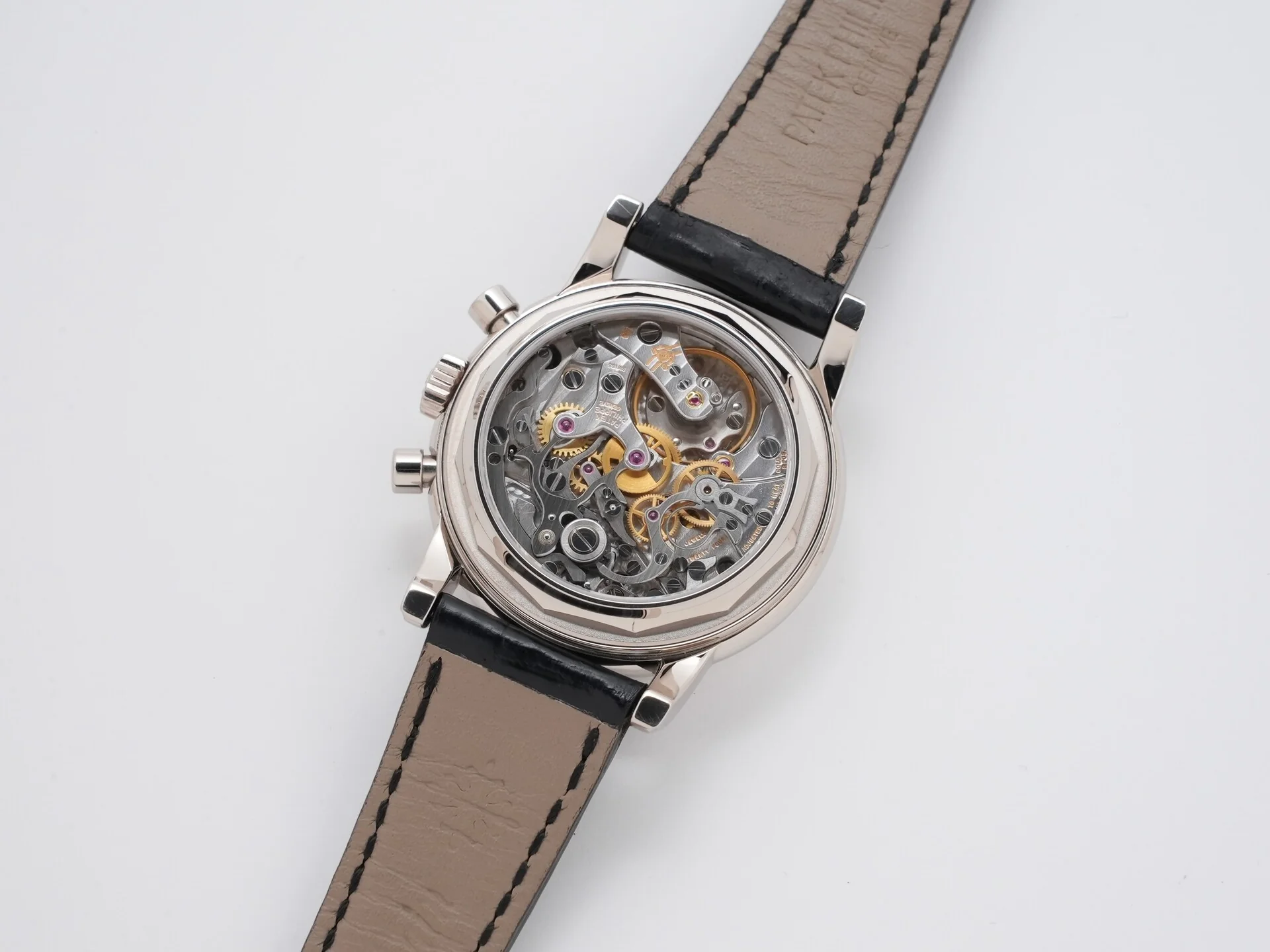 パテックフィリップ パーペチュアルカレンダー クロノグラフ Ref.3970EG-001 ホワイトゴールド シルバー文字盤 - Image 7