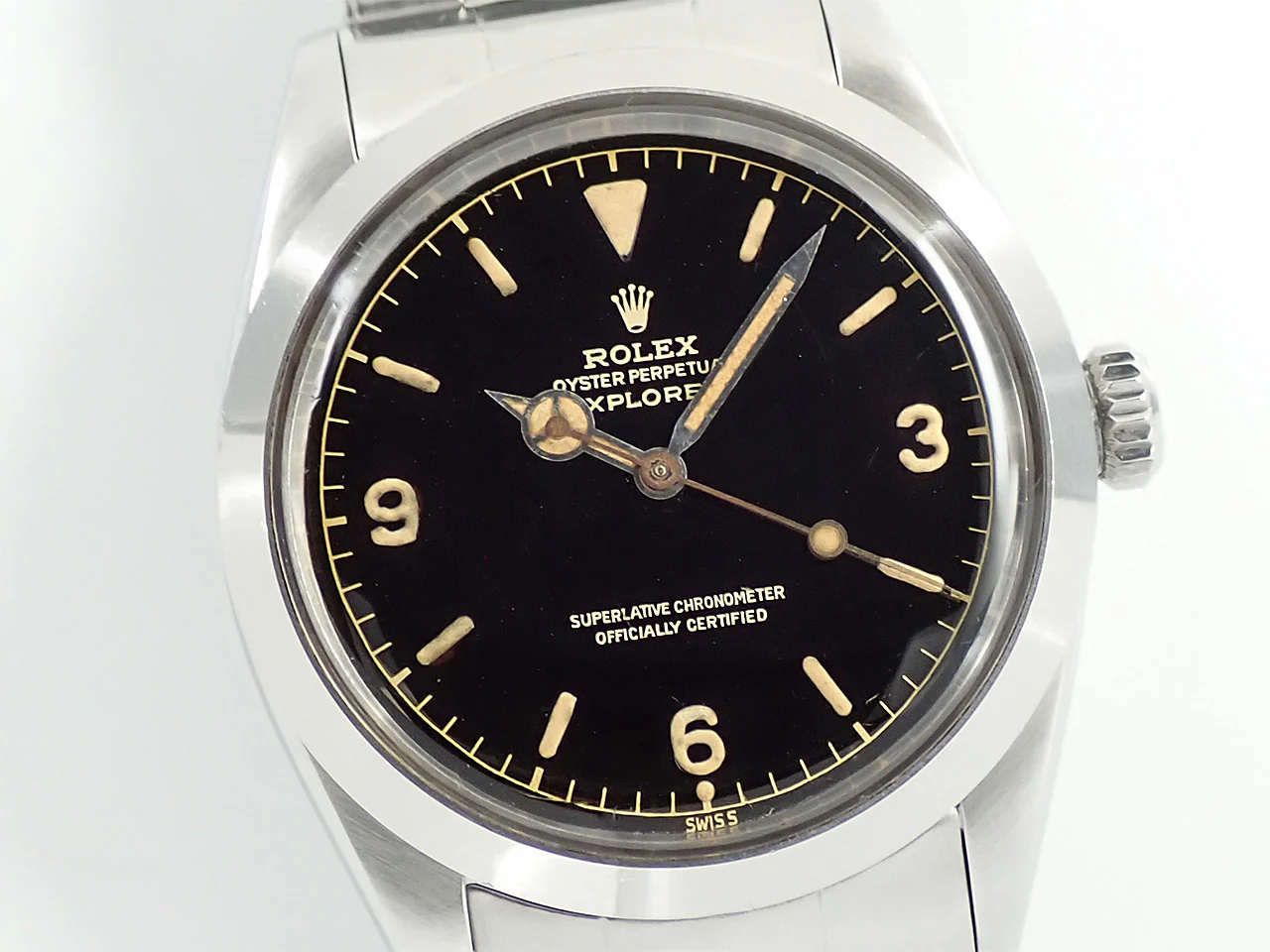 ロレックス エクスプローラーI Ref.1016 ステンレススチール ブラック文字盤 中古 MKF07313 - Image 3