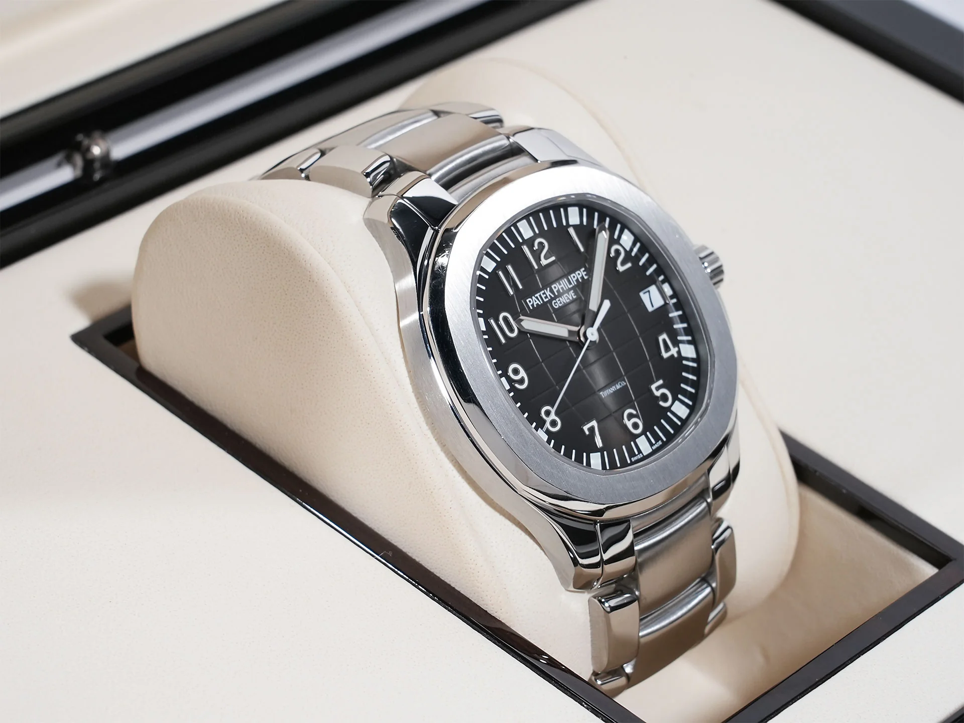 パテックフィリップ アクアノート TIFFANY&CO. Ref.5167/1A-001 ステンレススチール ブラック文字盤 - Image 5