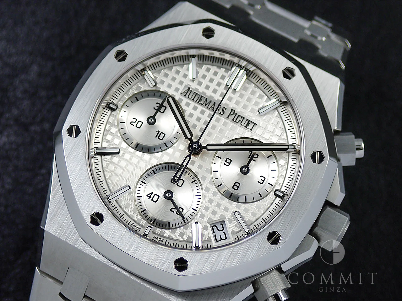 オーデマピゲ ロイヤルオーク クロノグラフ 50周年記念 Ref.26240ST.OO.1320ST.03 ステンレススチール シルバー文字盤 - Image 12