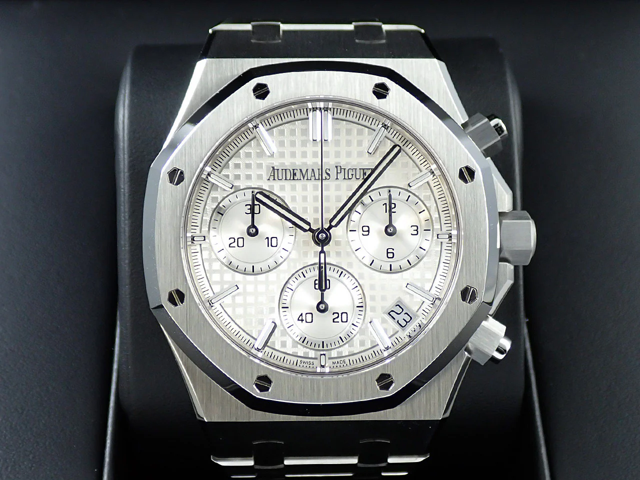 オーデマピゲ ロイヤルオーク クロノグラフ 50周年記念 Ref.26240ST.OO.1320ST.03 ステンレススチール シルバー文字盤 - Image 2