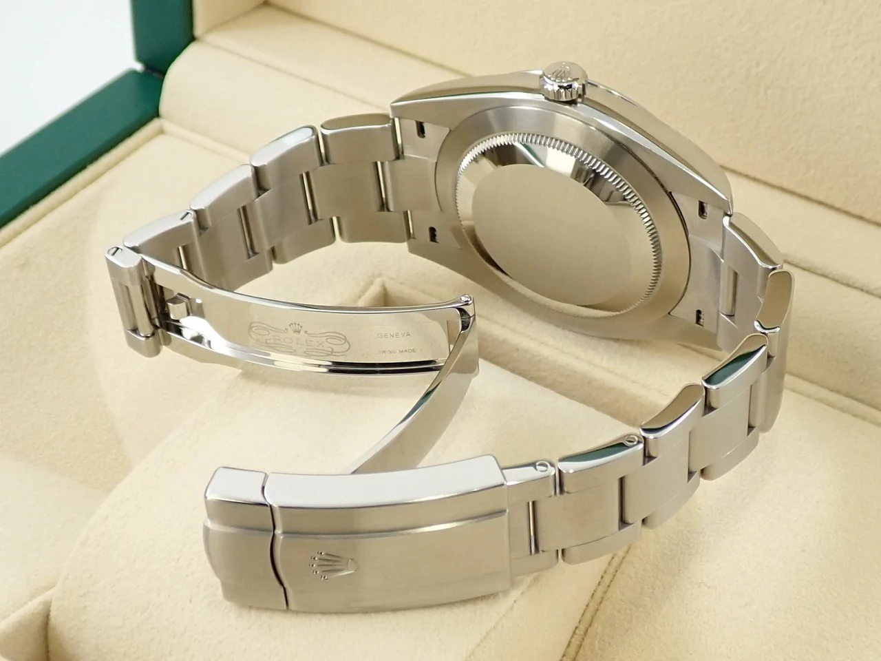 ロレックス オイスターパーペチュアル41 Ref.124300 ステンレススチール イエロー文字盤 - Image 8