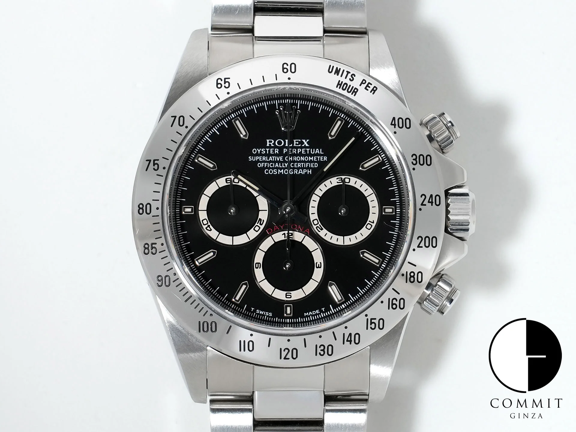ロレックス デイトナ エルプリメロ Ref.16520 ステンレススチール ブラック文字盤 中古 mwzd5hv6