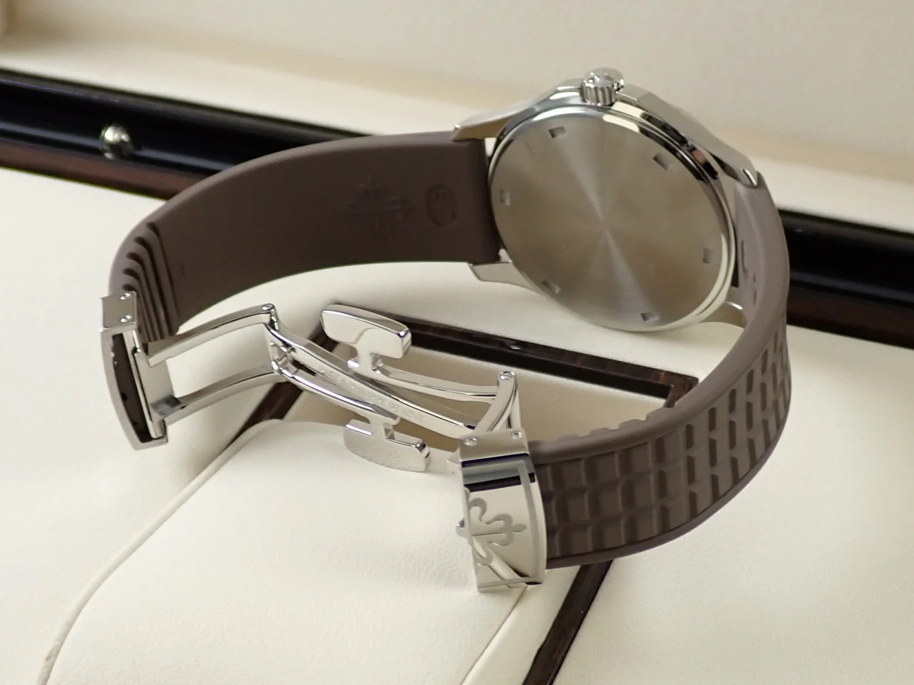 パテックフィリップ アクアノート ルーチェ Ref.5067A-023 ステンレススチール トープ文字盤 美品 MYM95368 - Image 8