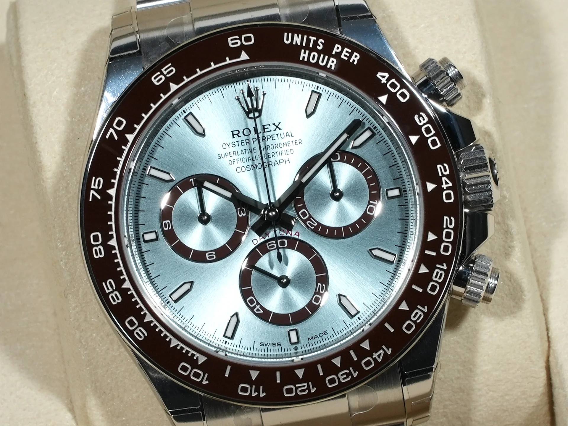 ロレックス デイトナ Ref.126506 プラチナ アイスブルー文字盤 未使用 n29f94sn - Image 3