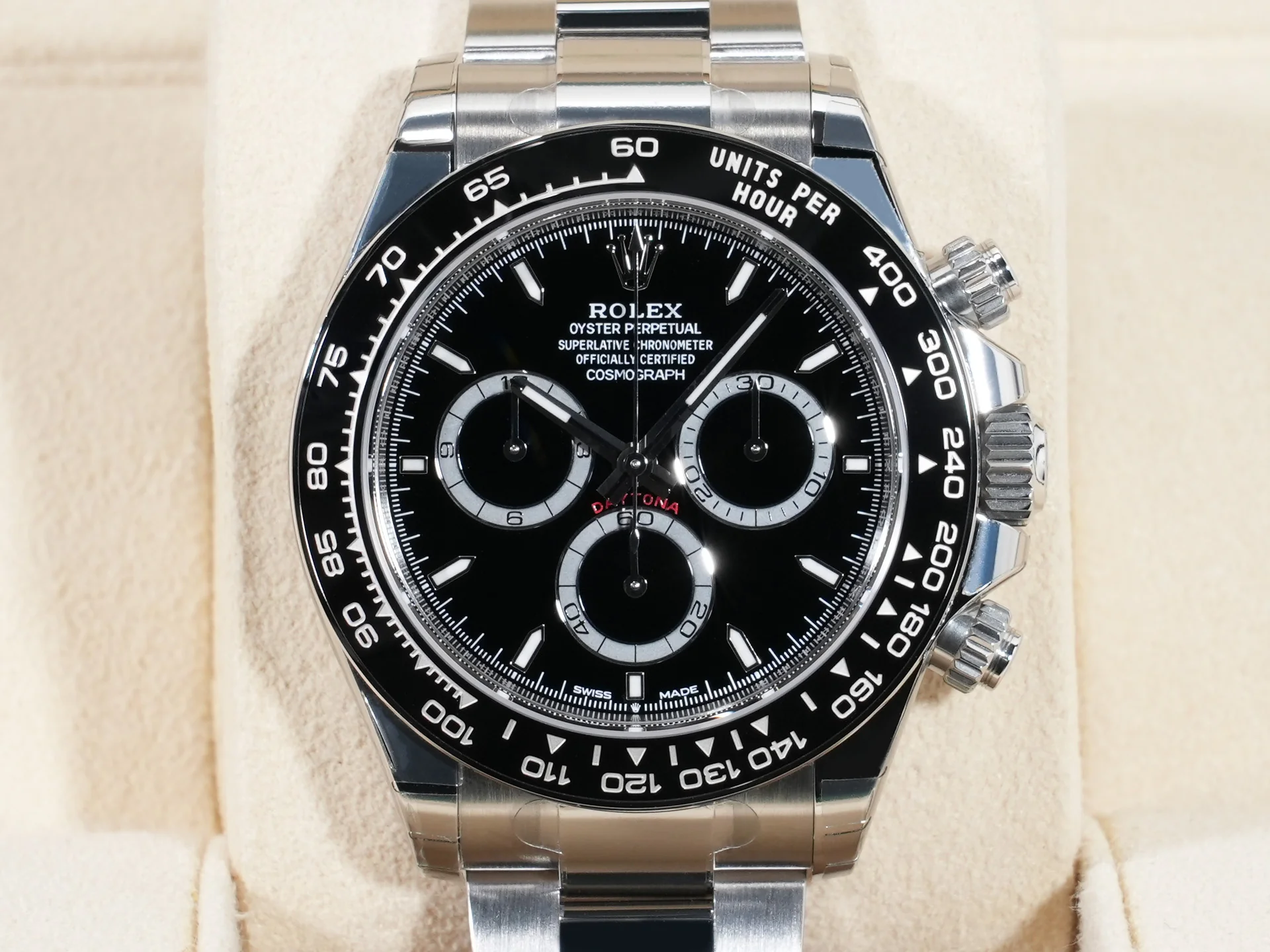 ロレックス デイトナ Ref.126500LN ステンレススチール ブラック文字盤 - Image 2