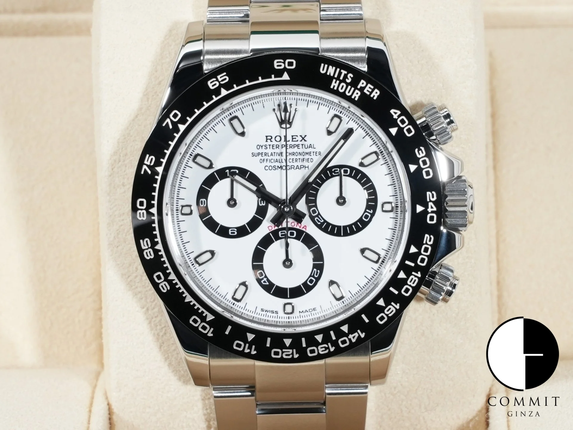 ロレックス デイトナ Ref.116500LN ステンレススチール ホワイト文字盤
