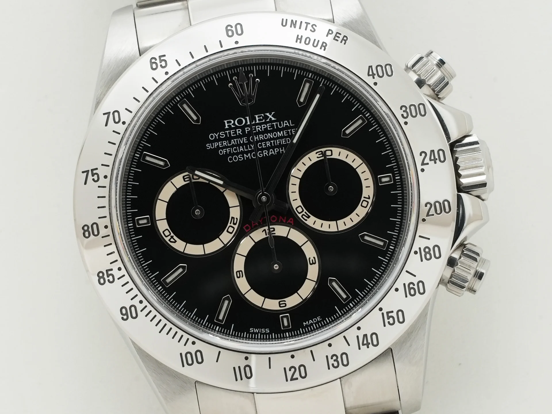 ロレックス デイトナ エルプリメロ Ref.16520 ステンレススチール ブラック文字盤 - Image 3