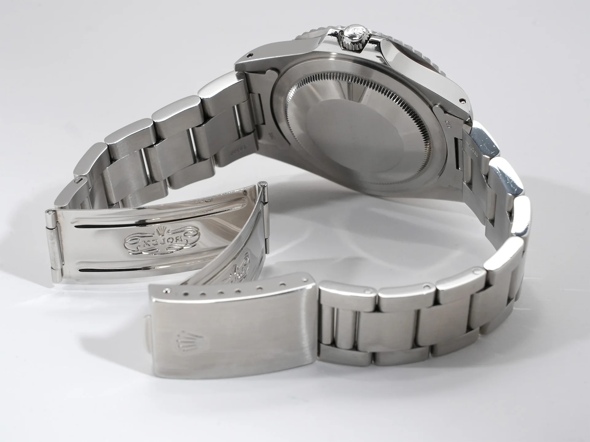 ロレックス GMTマスター Ref.16750 ステンレススチール ブラック文字盤 オイスターブレスレット - Image 8