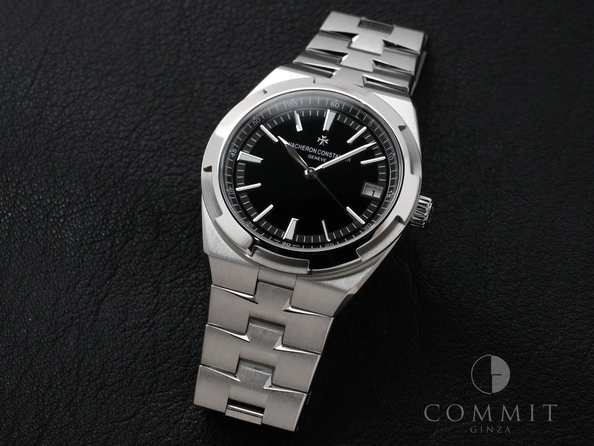 ヴァシュロンコンスタンタン オーヴァーシーズ Ref.4500V/110A-B483 SS ブラック文字盤 美中古 nf4vnr8o - Image 11
