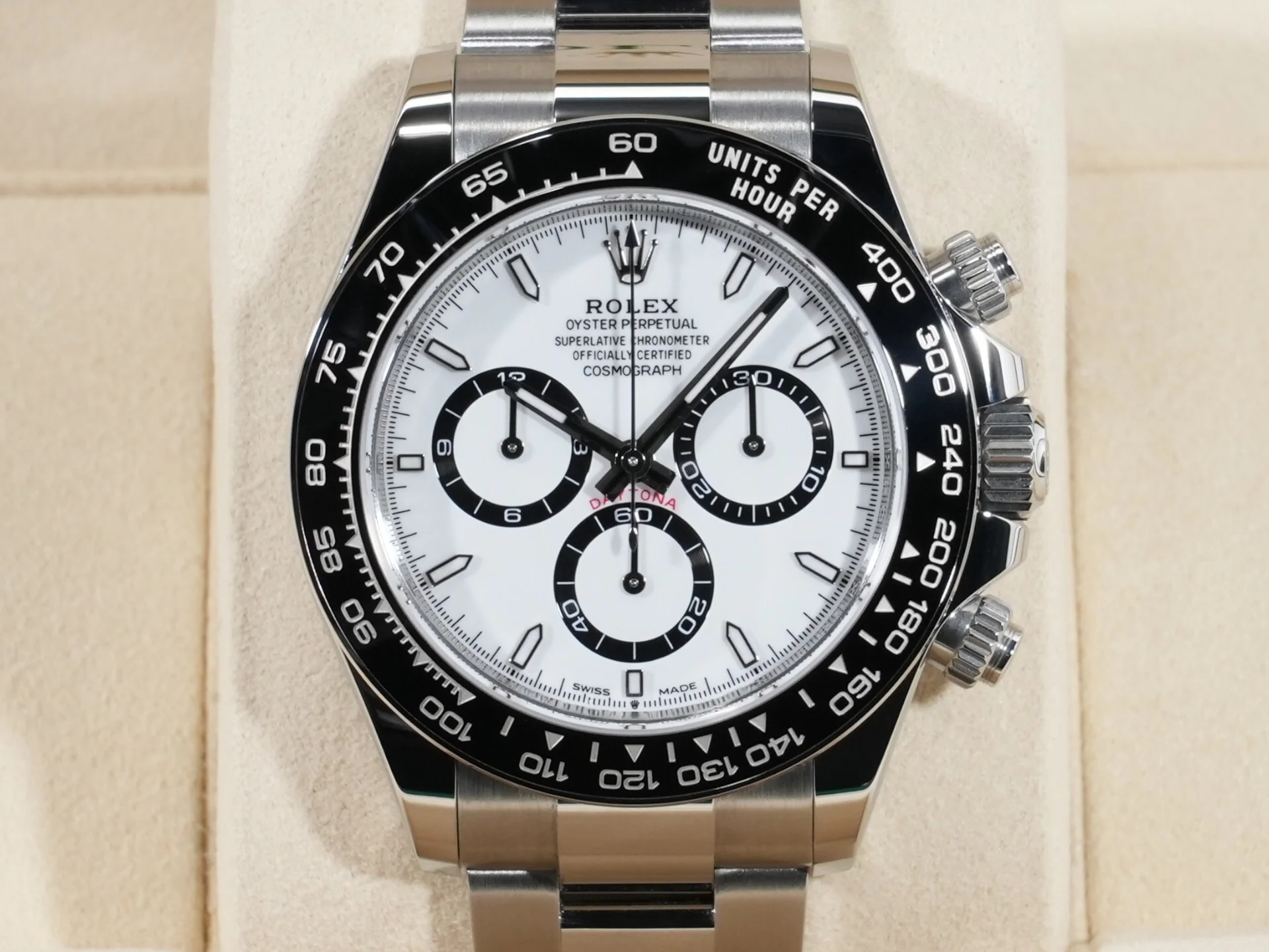 ロレックス デイトナ Ref.126500LN ステンレススチール ホワイト文字盤 - Image 2