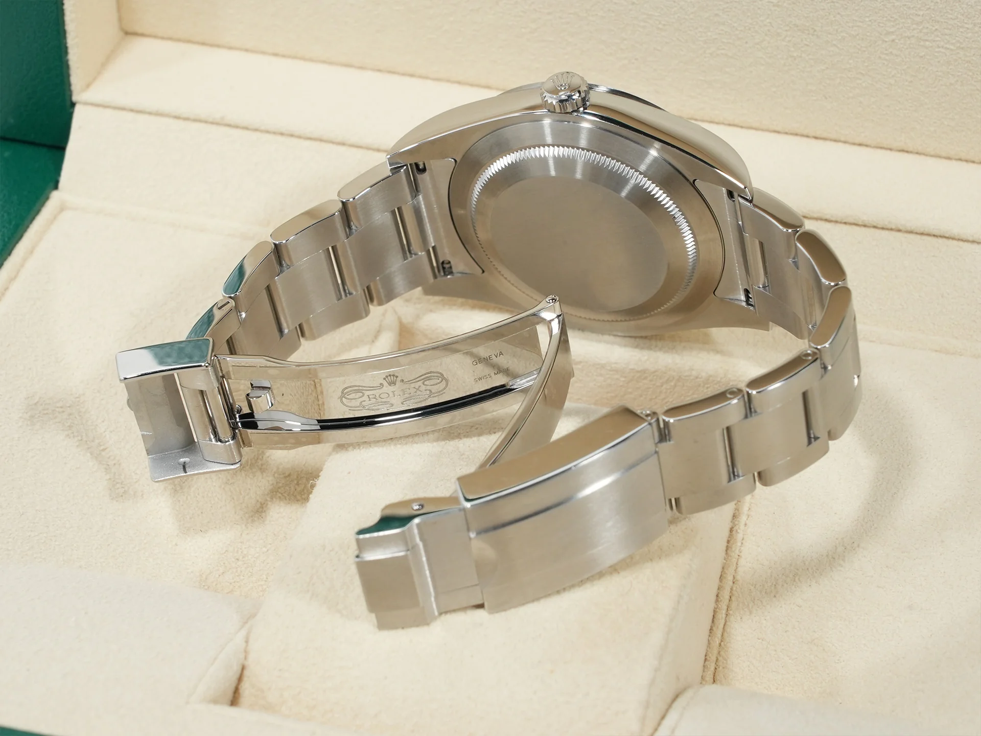 ロレックス エクスプローラーI Ref.214270 ステンレススチール ブラック文字盤 オイスターブレスレット 美中古 nmaiyz7u - Image 8