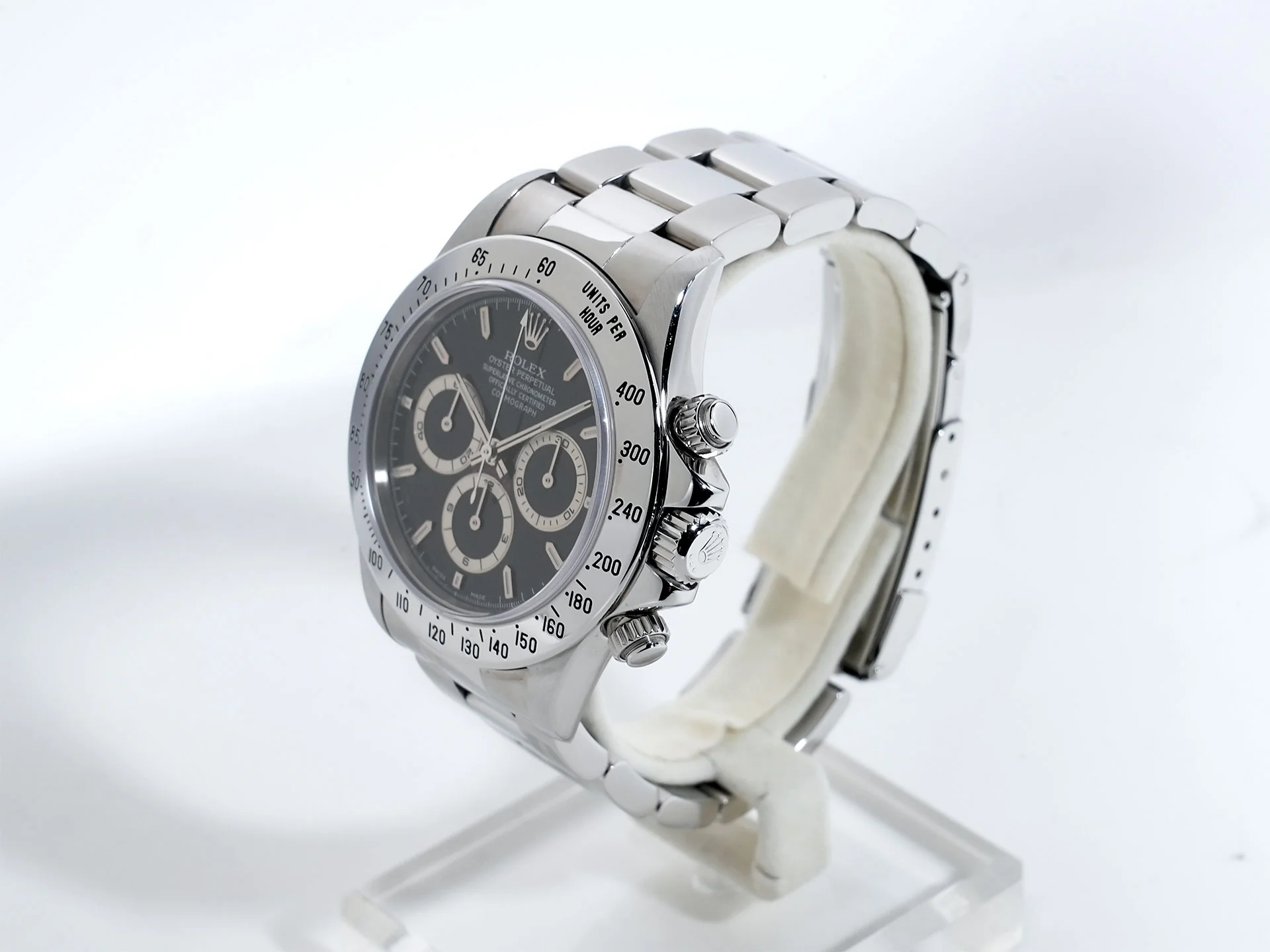 ロレックス デイトナ エルプリメロ Ref.16520 ステンレススチール ブラック文字盤 中古 nnj78kui - Image 4