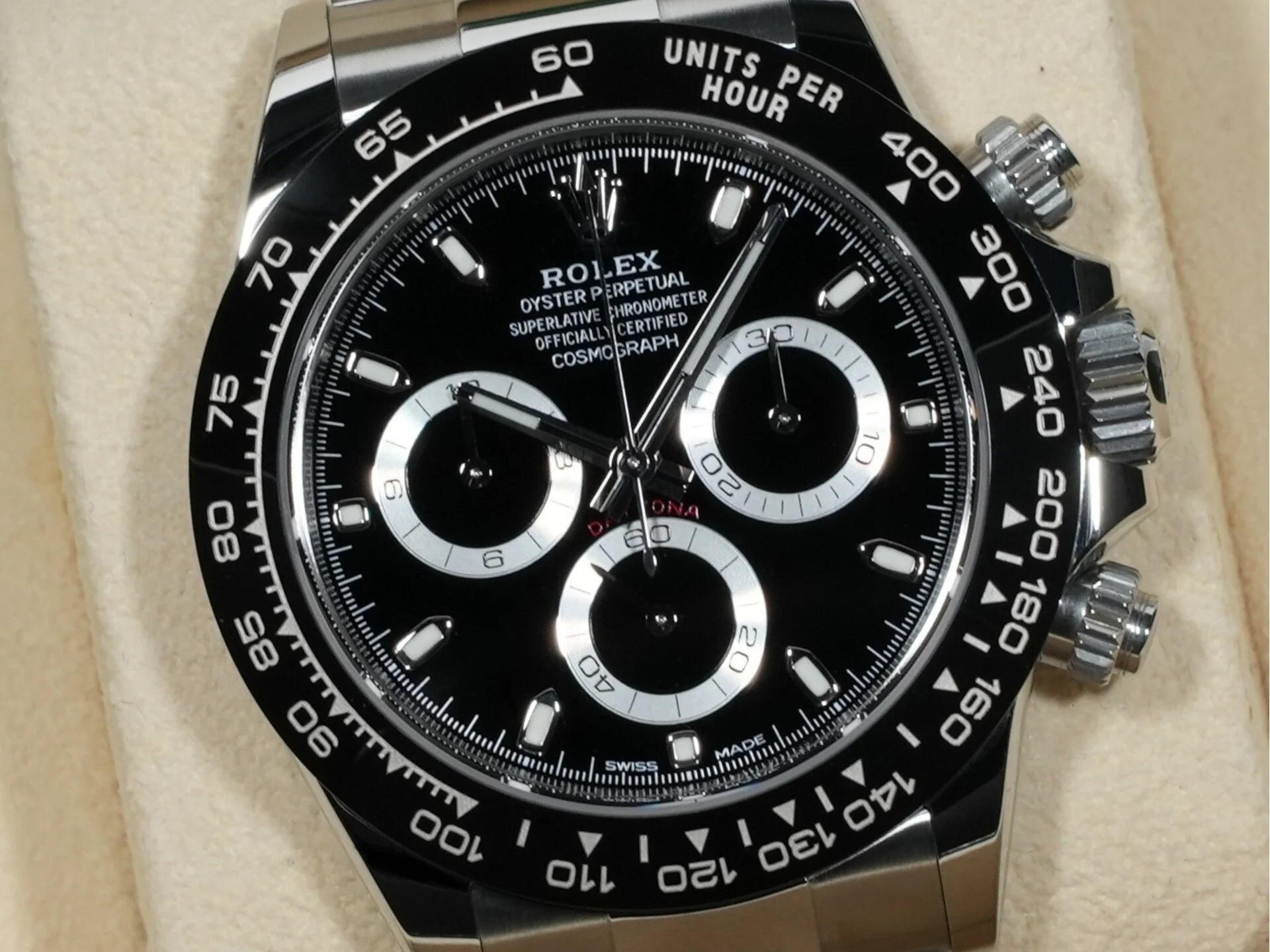 ロレックス デイトナ Ref.116500LN ステンレススチール ブラック文字盤 - Image 3