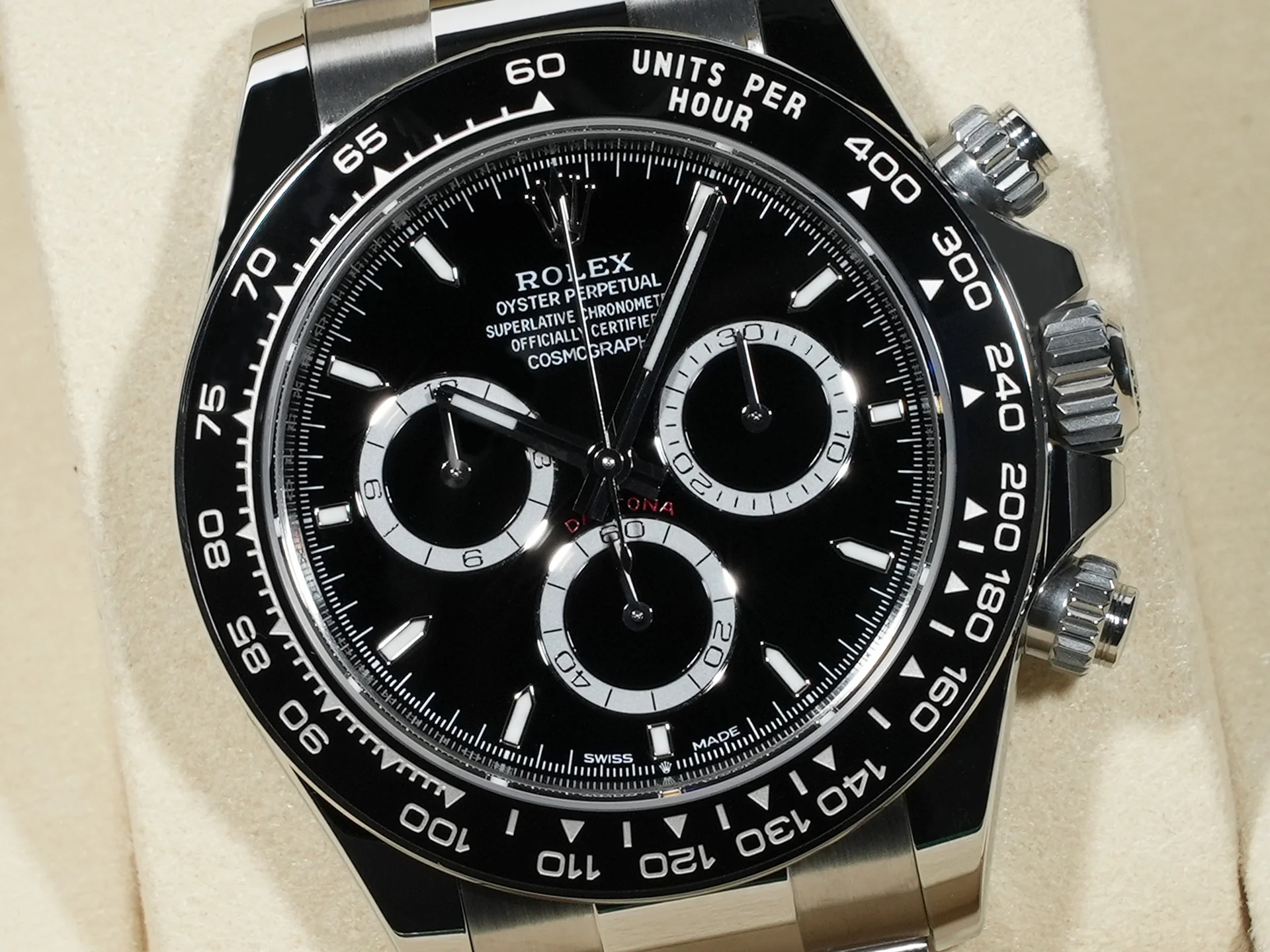 ロレックス デイトナ Ref.126500LN ステンレススチール ブラック文字盤 - Image 3
