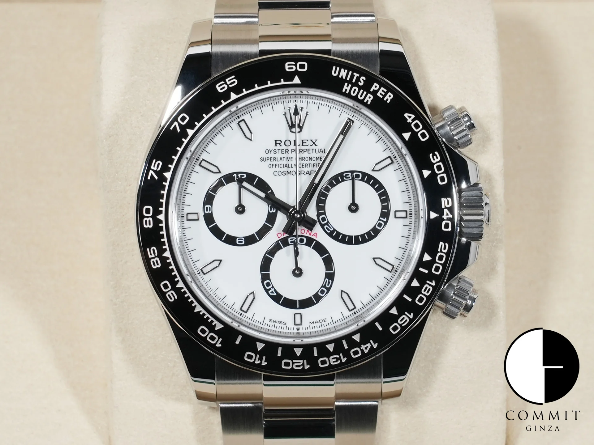 ロレックス デイトナ Ref.126500LN ステンレススチール ホワイト文字盤