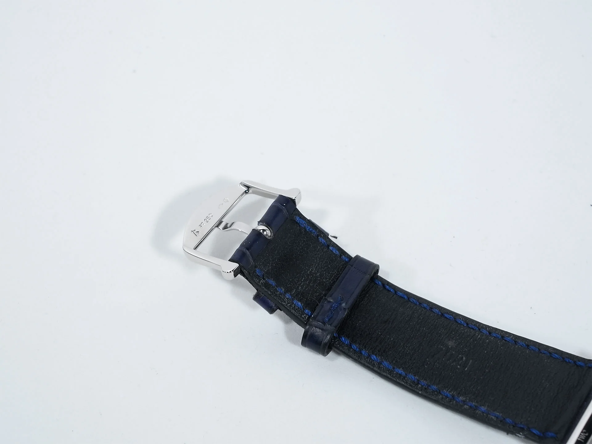 IWC ダ・ヴィンチ パーペチュアルカレンダー クロノグラフ ラトラパンテ Ref.3754 プラチナ ブルー文字盤 美中古 nrh5xu58 - Image 9