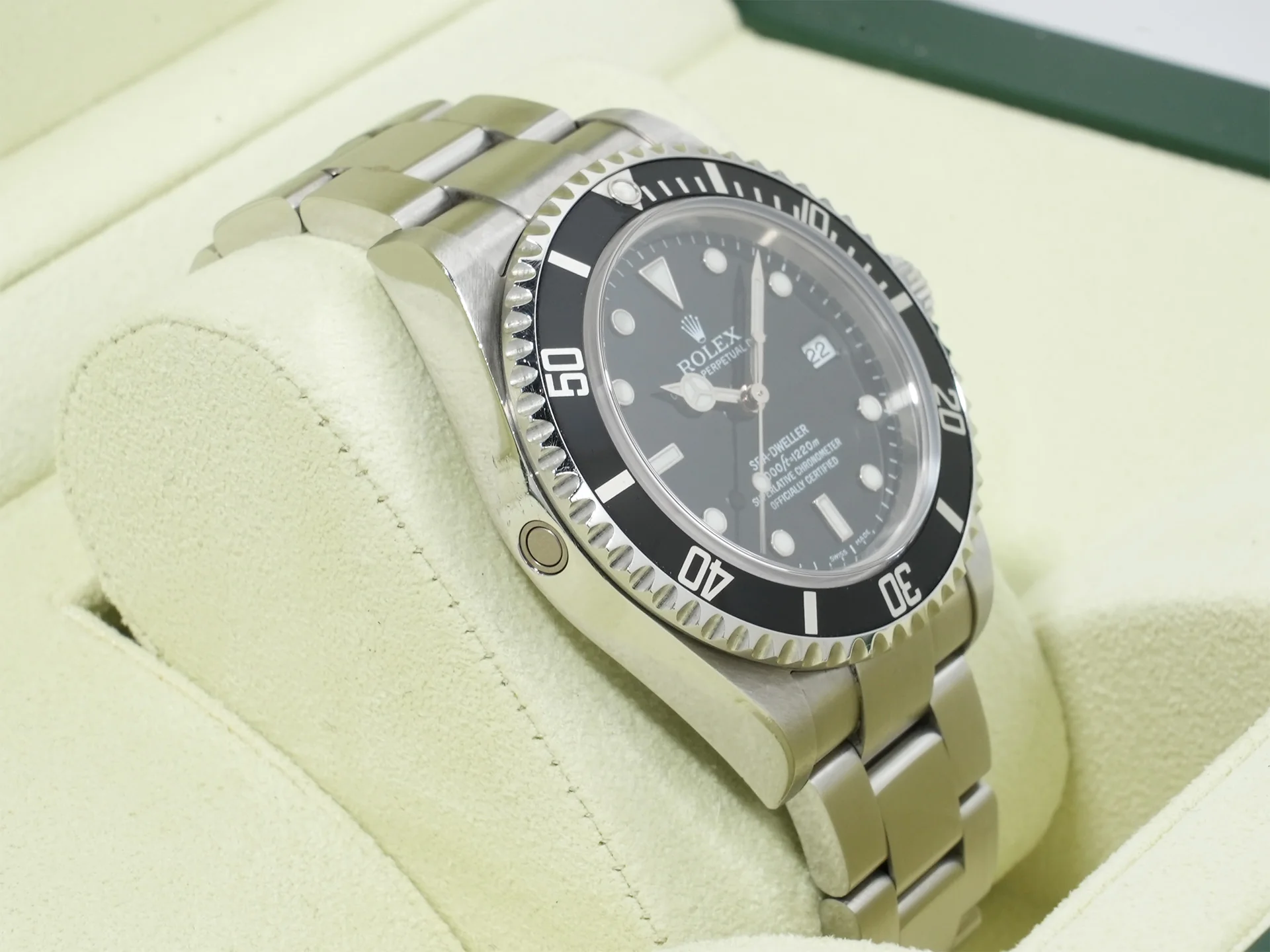 ロレックス シードゥエラー Ref.16600 ステンレススチール ブラック文字盤 中古 ntaivacn - Image 5