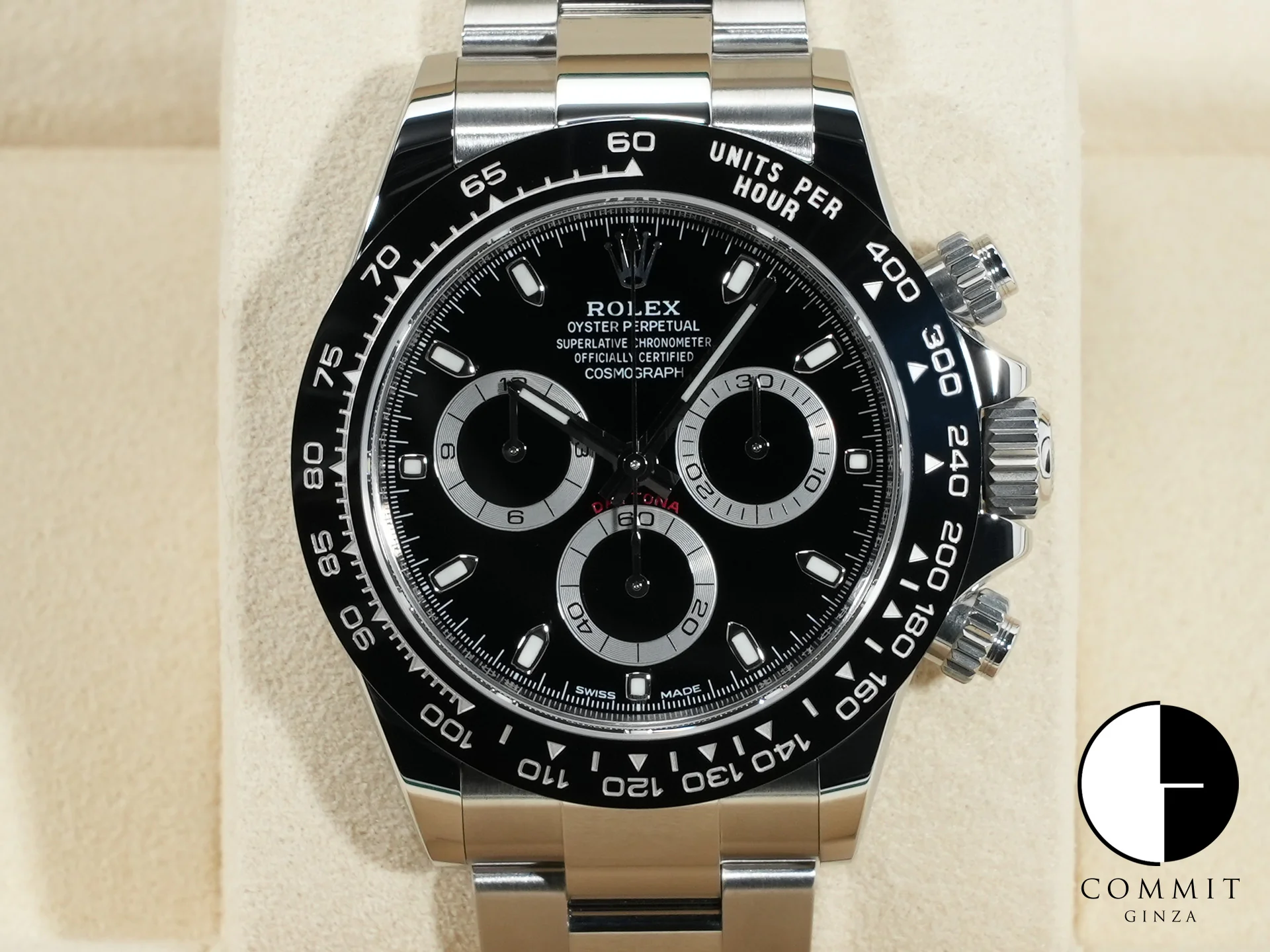 ロレックス デイトナ Ref.116500LN ステンレススチール ブラック文字盤