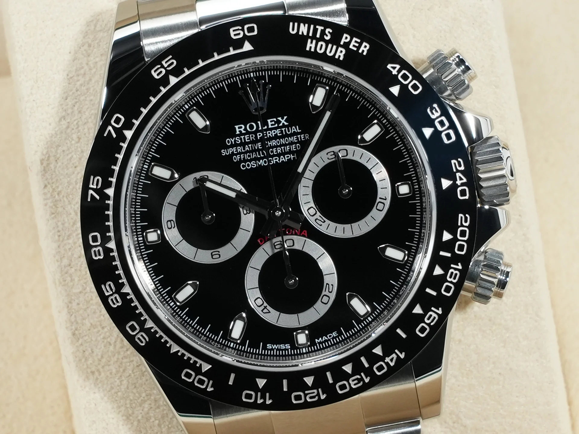 ロレックス デイトナ Ref.116500LN ステンレススチール ブラック文字盤 - Image 3
