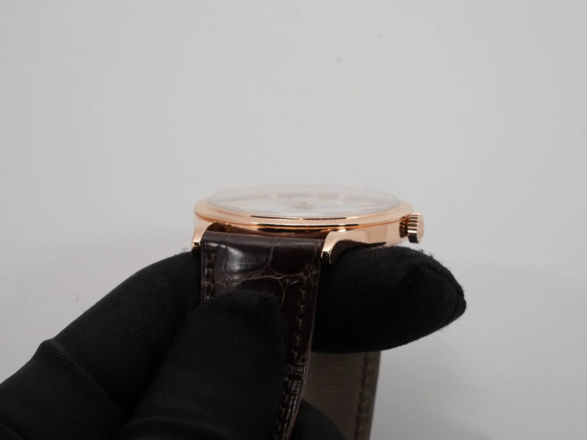 パテックフィリップ カラトラバ Ref.6119R-001 ローズゴールド シルバー文字盤 - Image 6