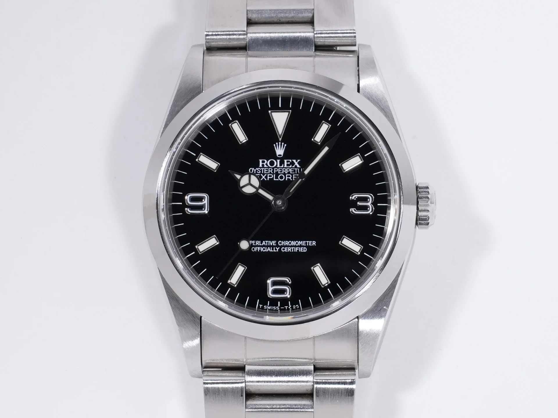 ロレックス エクスプローラーI Ref.14270 ステンレススチール ブラック文字盤 中古 nyzqx8mb - Image 2