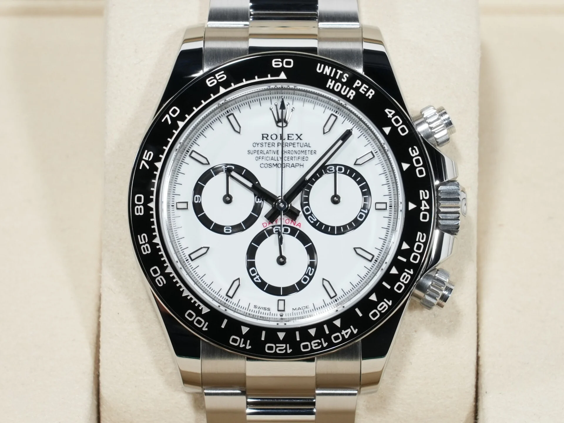 ロレックス デイトナ Ref.126500LN ステンレススチール ホワイト文字盤 美品 o2ss3jwt - Image 2