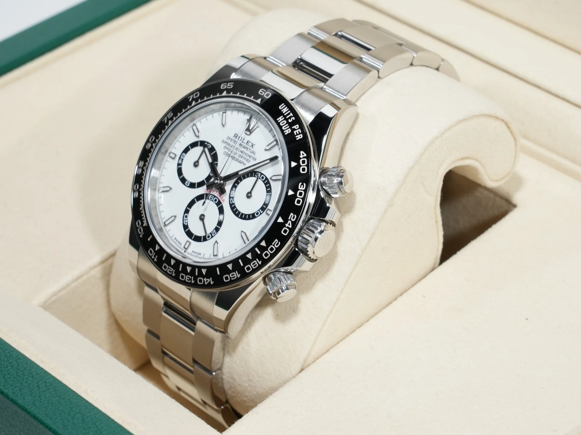 ロレックス デイトナ Ref.126500LN ステンレススチール ホワイト文字盤 美品 o2ss3jwt - Image 4