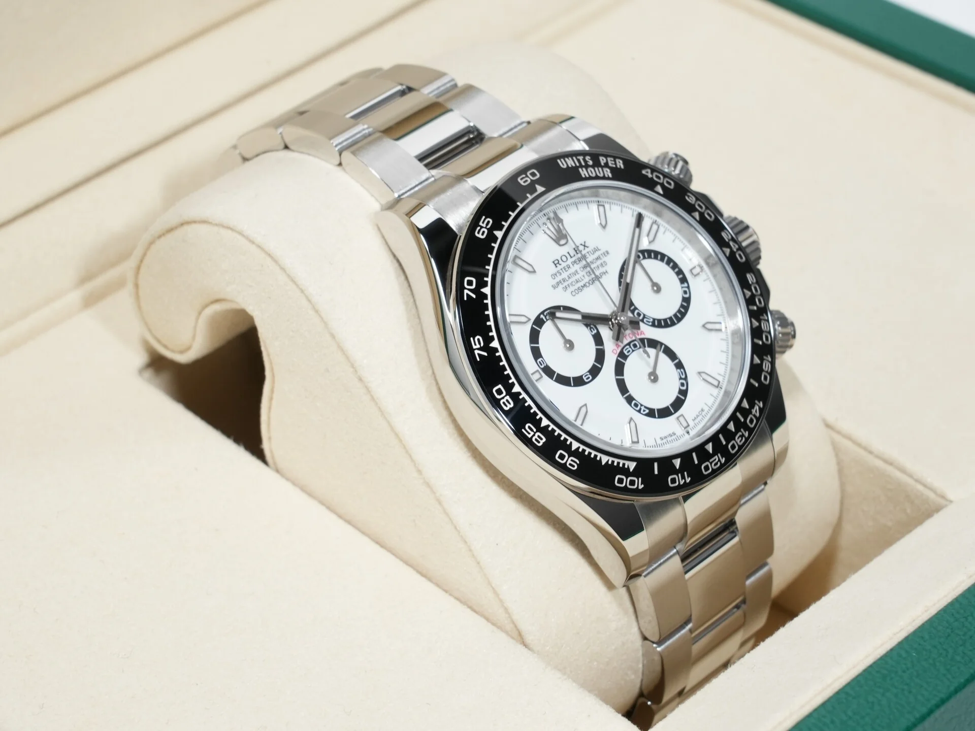ロレックス デイトナ Ref.126500LN ステンレススチール ホワイト文字盤 美品 o2ss3jwt - Image 5