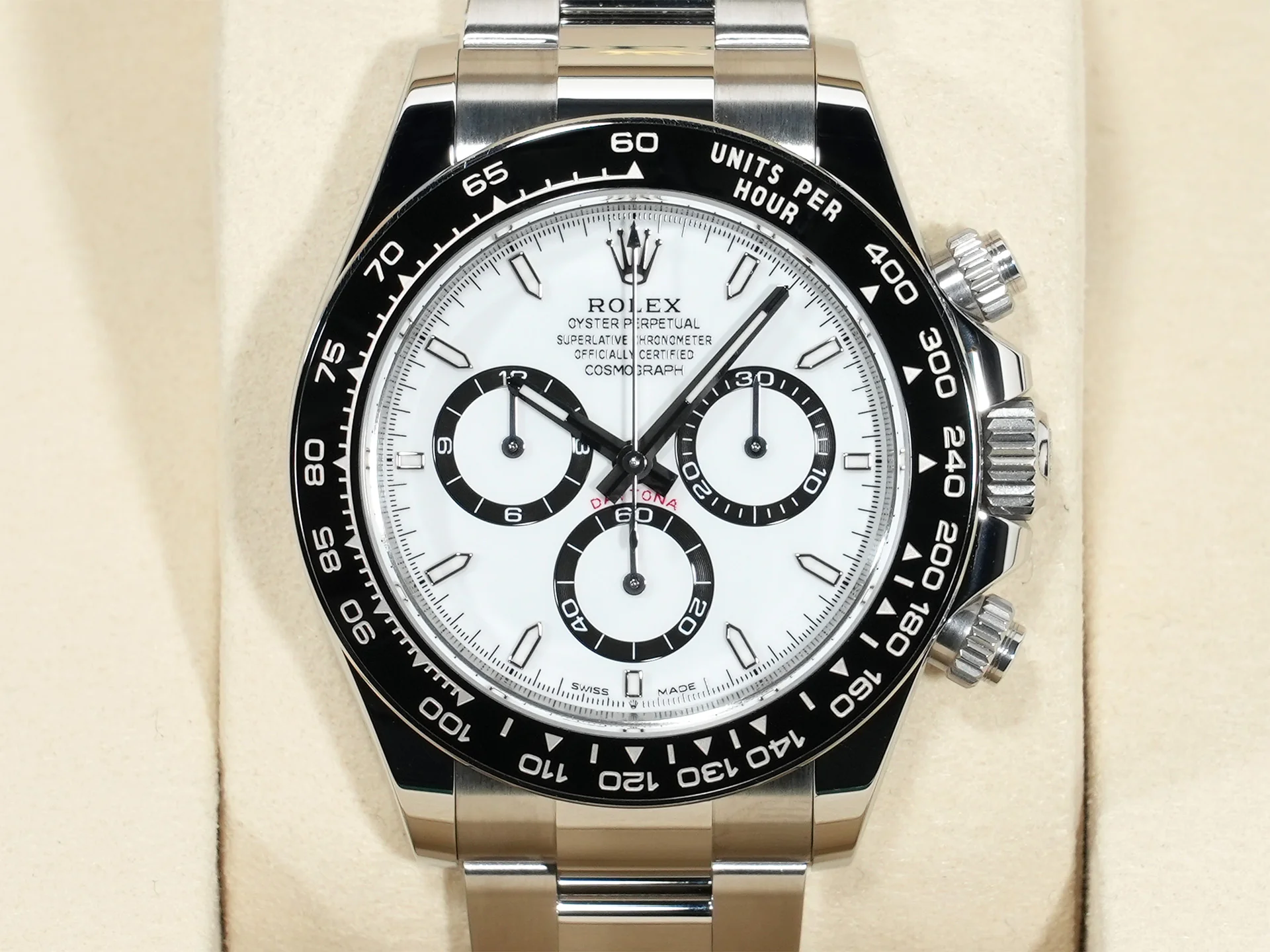 ロレックス デイトナ Ref.126500LN ステンレススチール ホワイト文字盤 中古 o622vm96 - Image 2