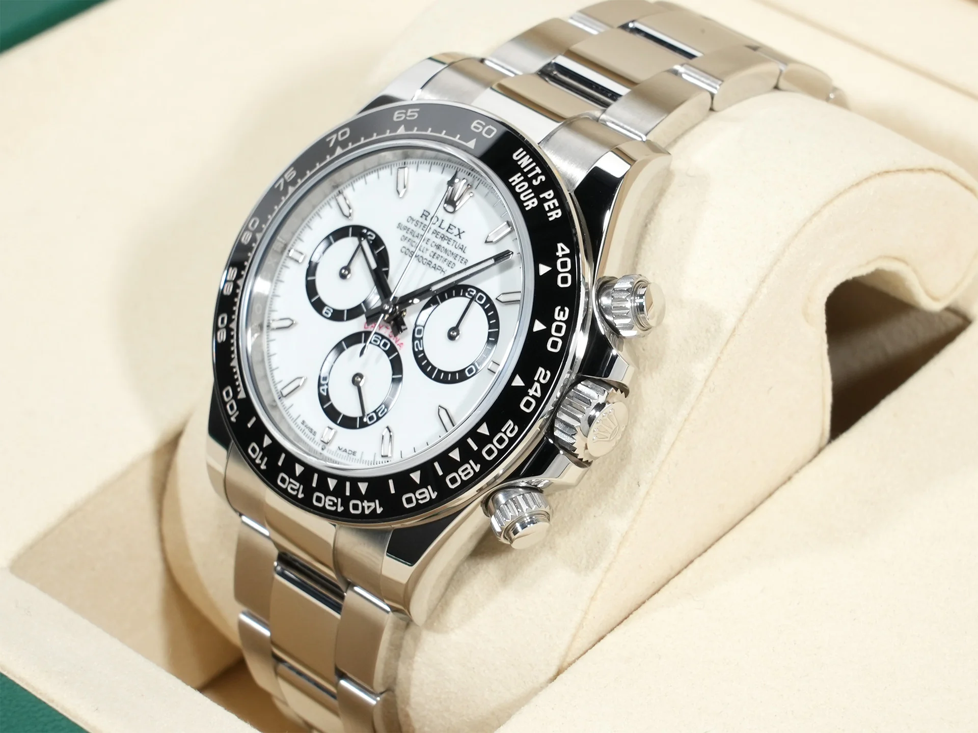 ロレックス デイトナ Ref.126500LN ステンレススチール ホワイト文字盤 中古 o622vm96 - Image 4