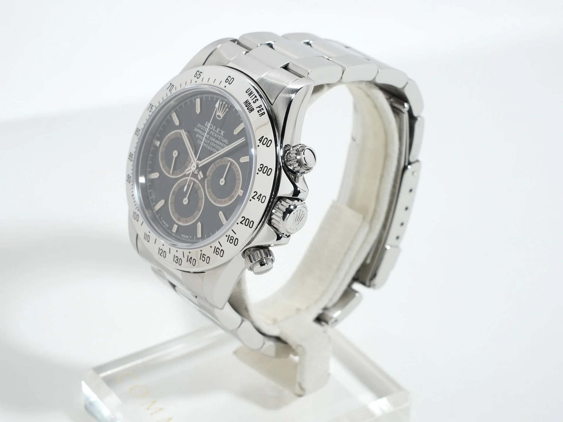 ロレックス デイトナ エルプリメロ Ref.16520 ステンレススチール ブラック文字盤 - Image 4