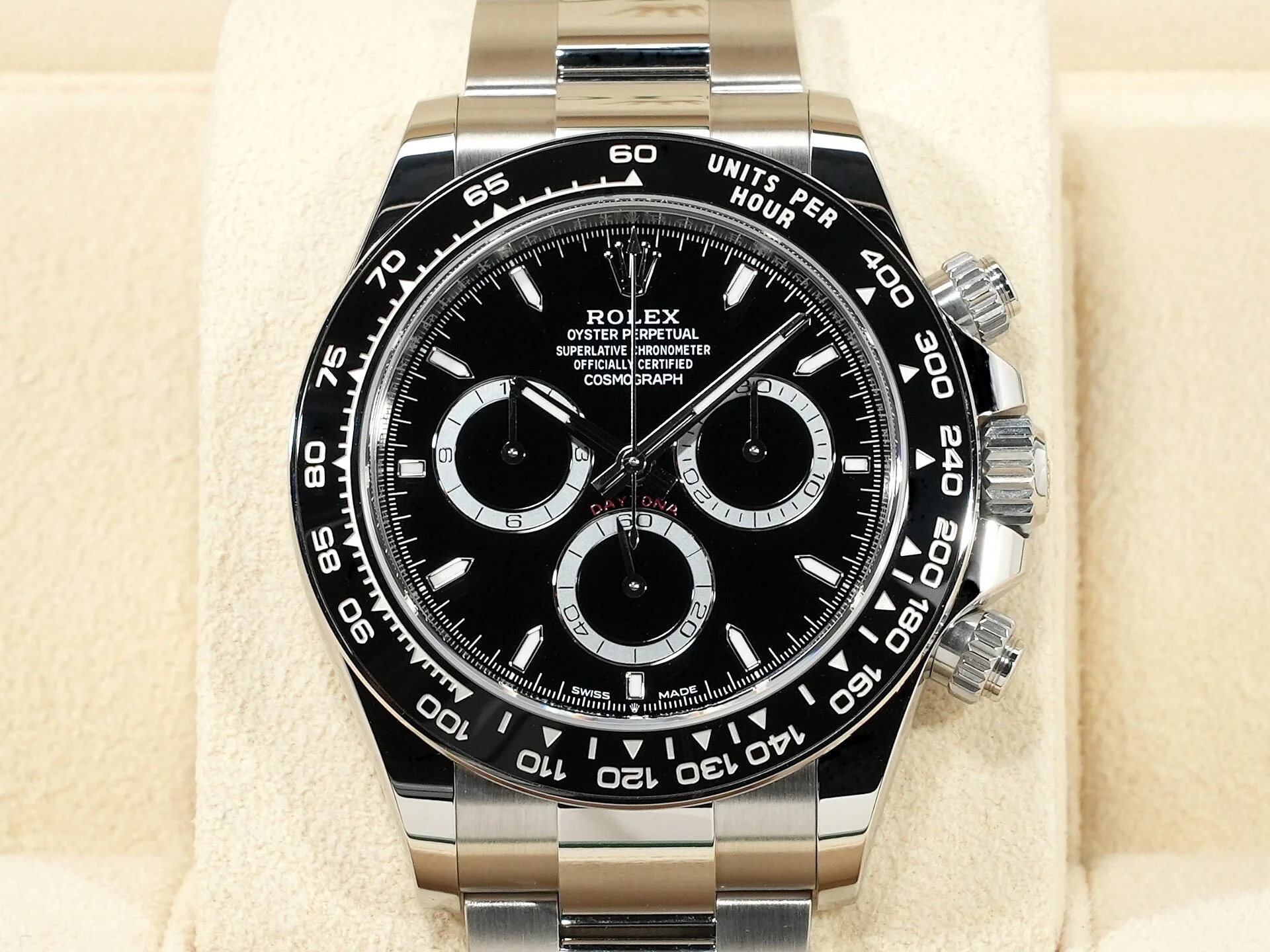 ロレックス デイトナ Ref.126500LN ステンレススチール ブラック文字盤 - Image 2