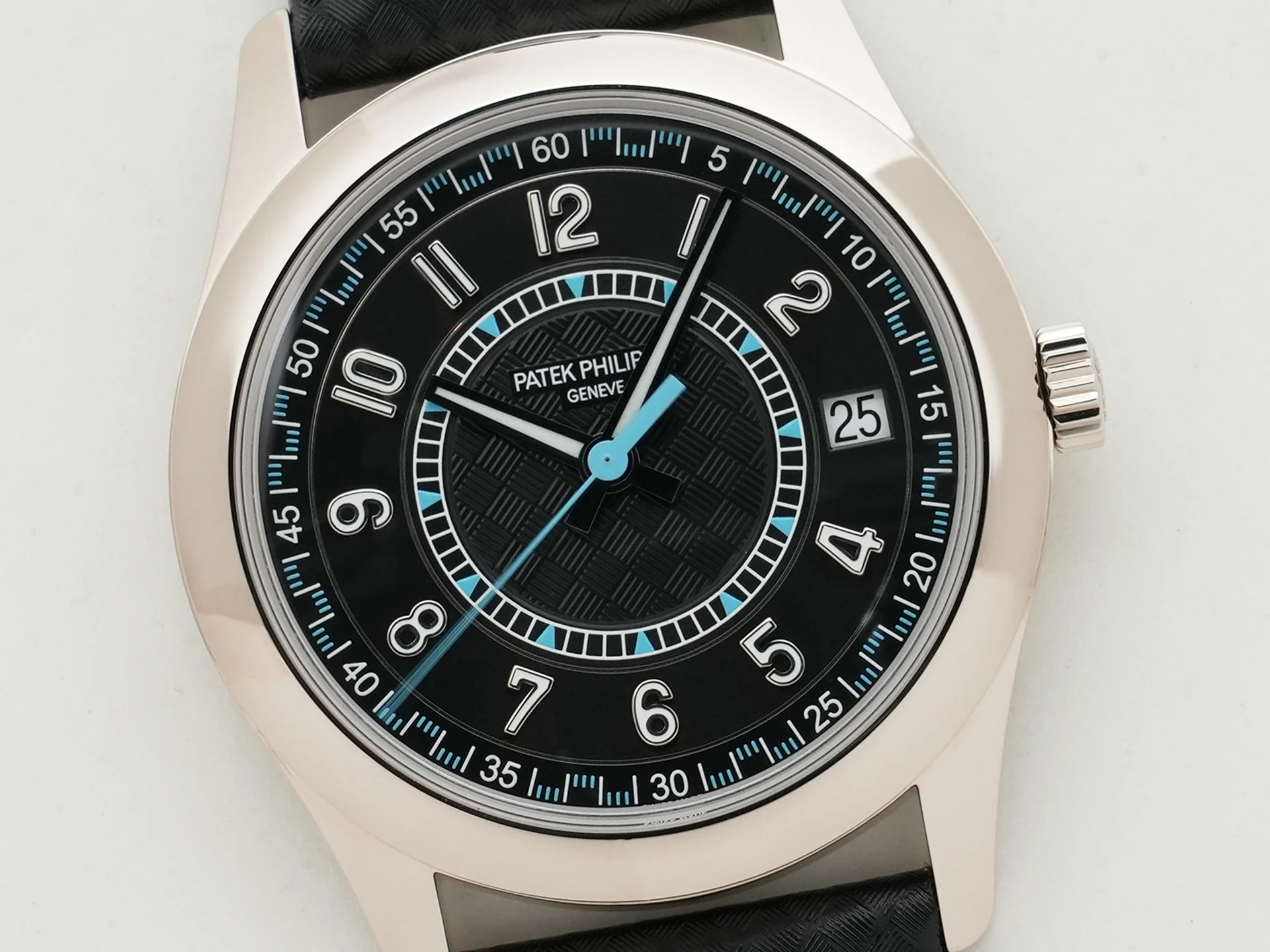パテックフィリップ カラトラバ Ref.6007G-011 ホワイトゴールド エボニーブラック文字盤 - Image 3