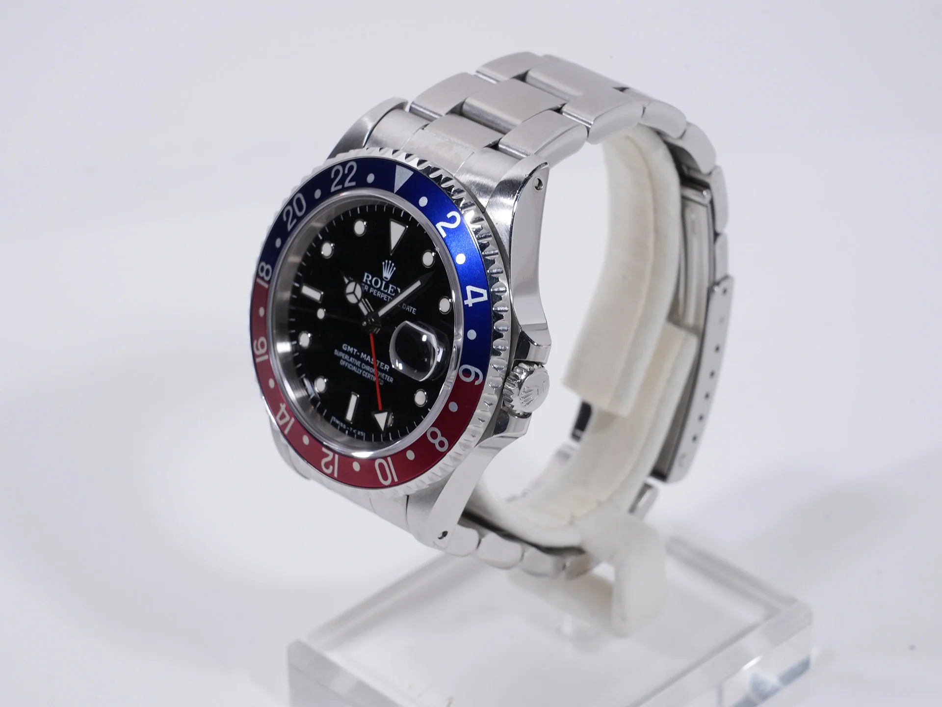 ロレックス GMTマスター Ref.16700 ステンレススチール ブラック文字盤 オイスターブレスレット 中古 on5k4tsz - Image 4