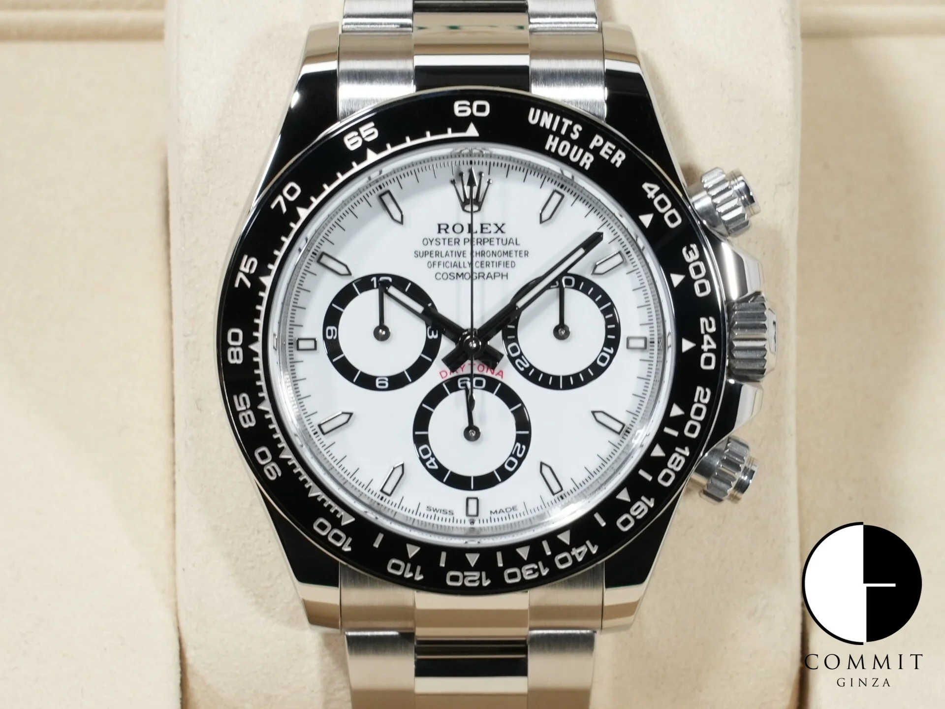 ロレックス デイトナ Ref.126500LN ステンレススチール ホワイト文字盤