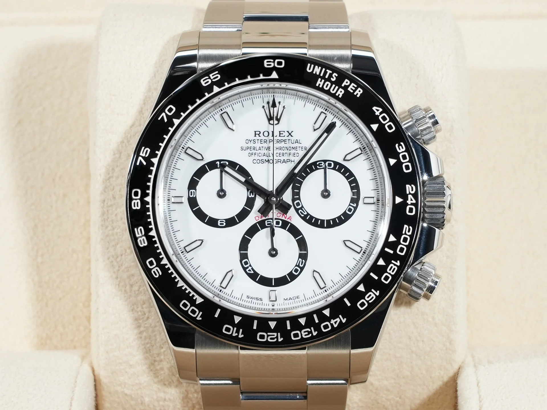 ロレックス デイトナ Ref.126500LN ステンレススチール ホワイト文字盤 - Image 2