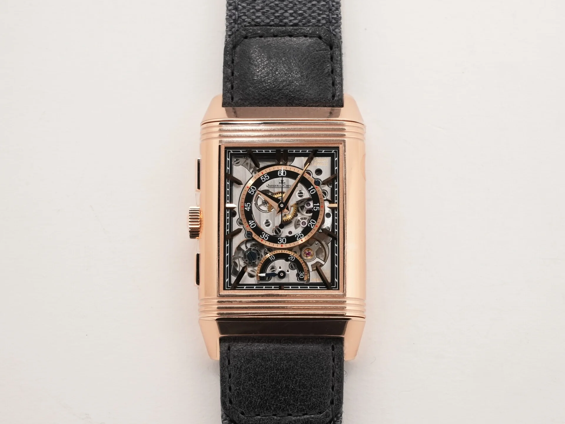 ジャガールクルト レベルソ トリビュート Ref.Q389257J ブラック/スケルトン文字盤 未使用 ooz77iyb - Image 6
