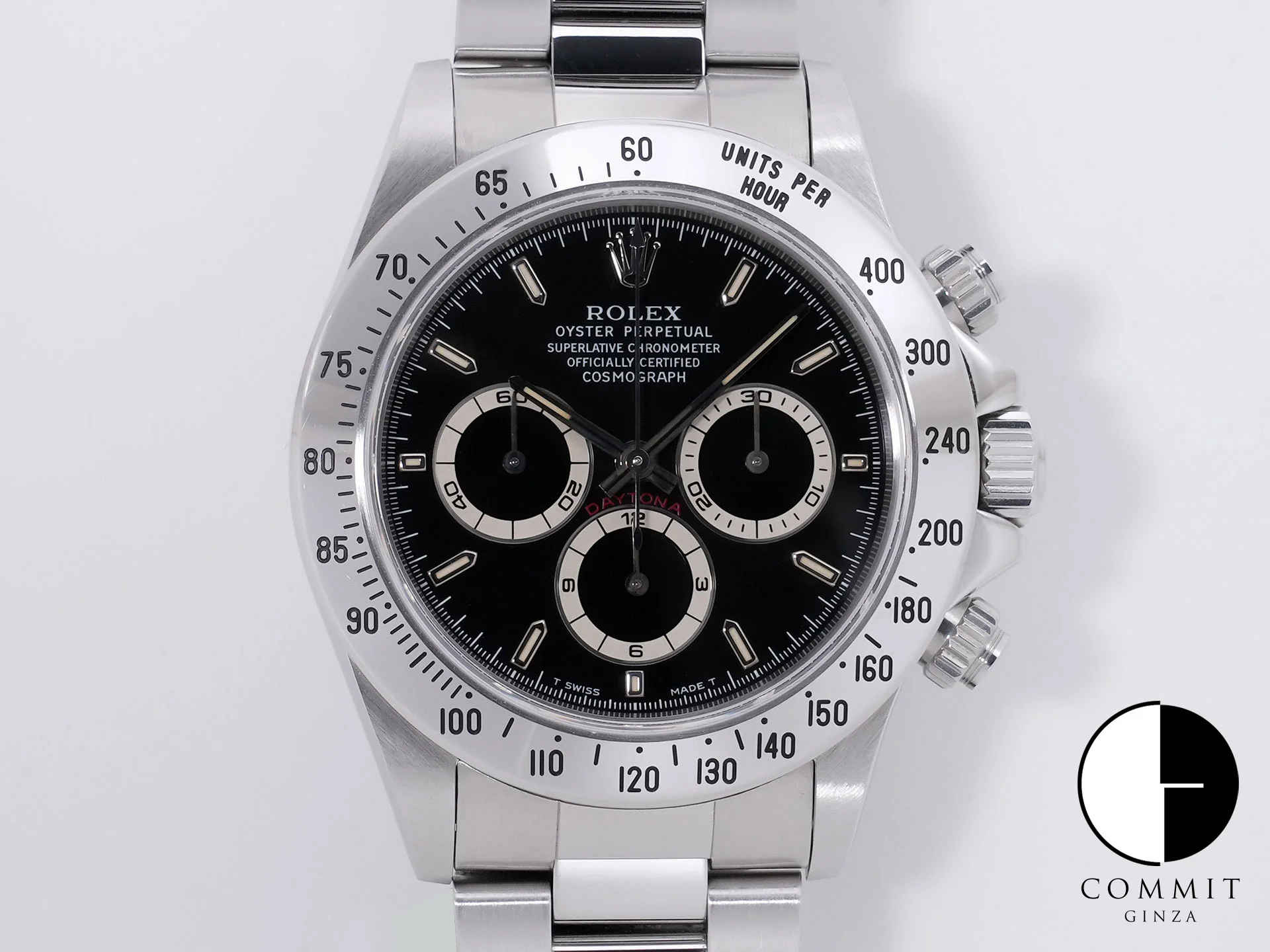 ロレックス デイトナ エルプリメロ Ref.16520 ステンレススチール ブラック文字盤 中古 ougp6i4x